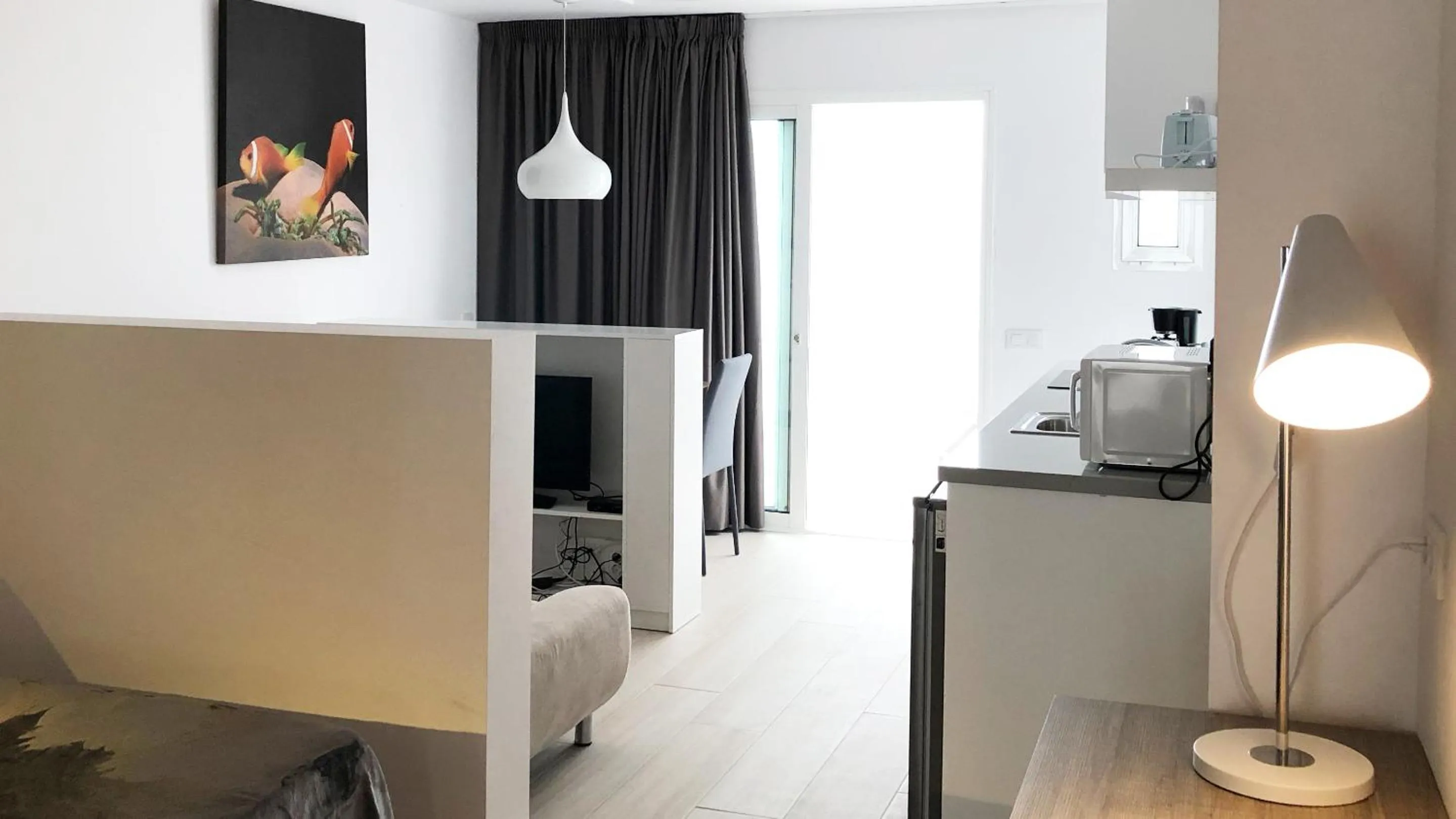 Kitchen or kitchenette in Calypso Boutique Apartments - Ceased Trading