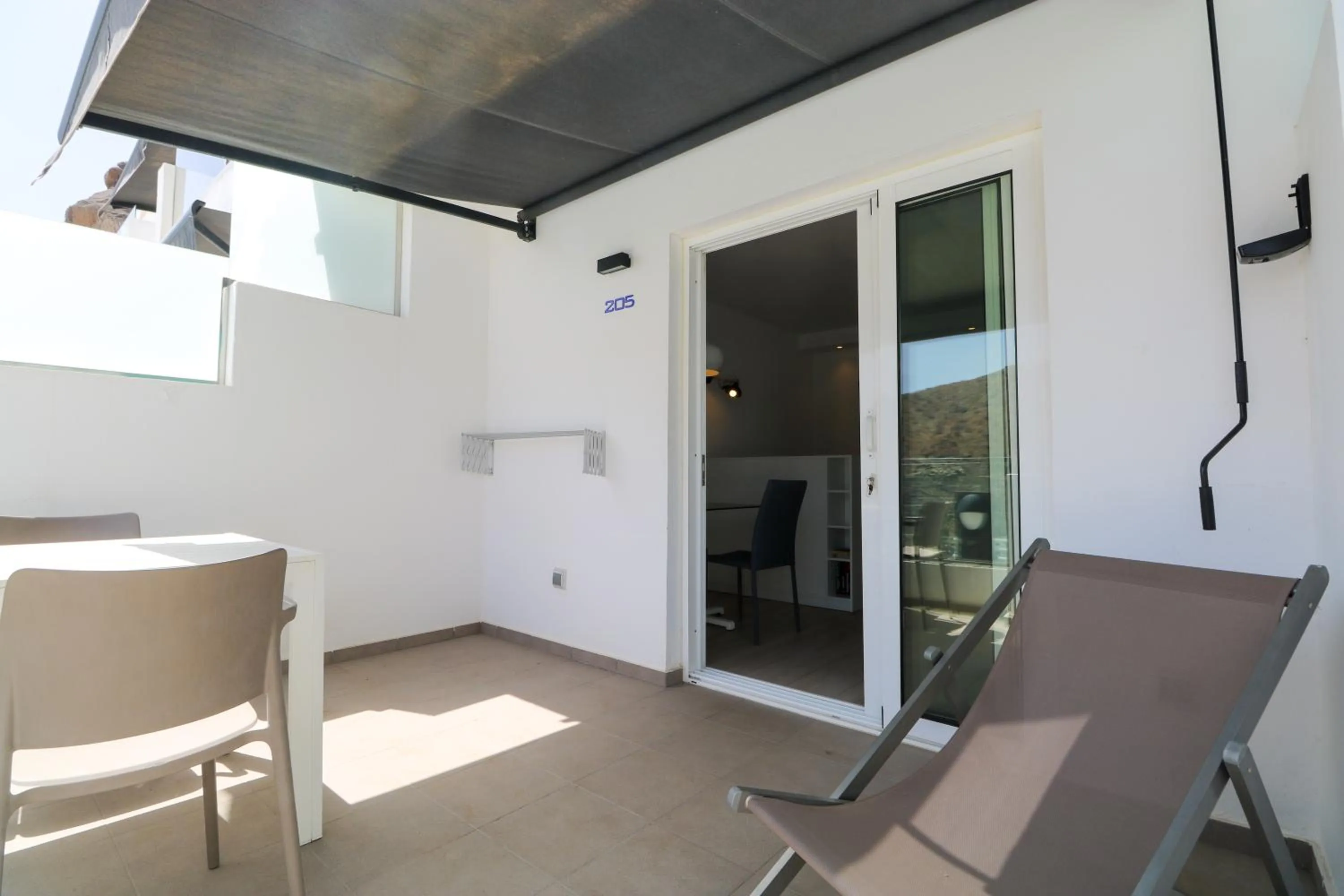 Patio in Calypso Boutique Apartments - Ceased Trading