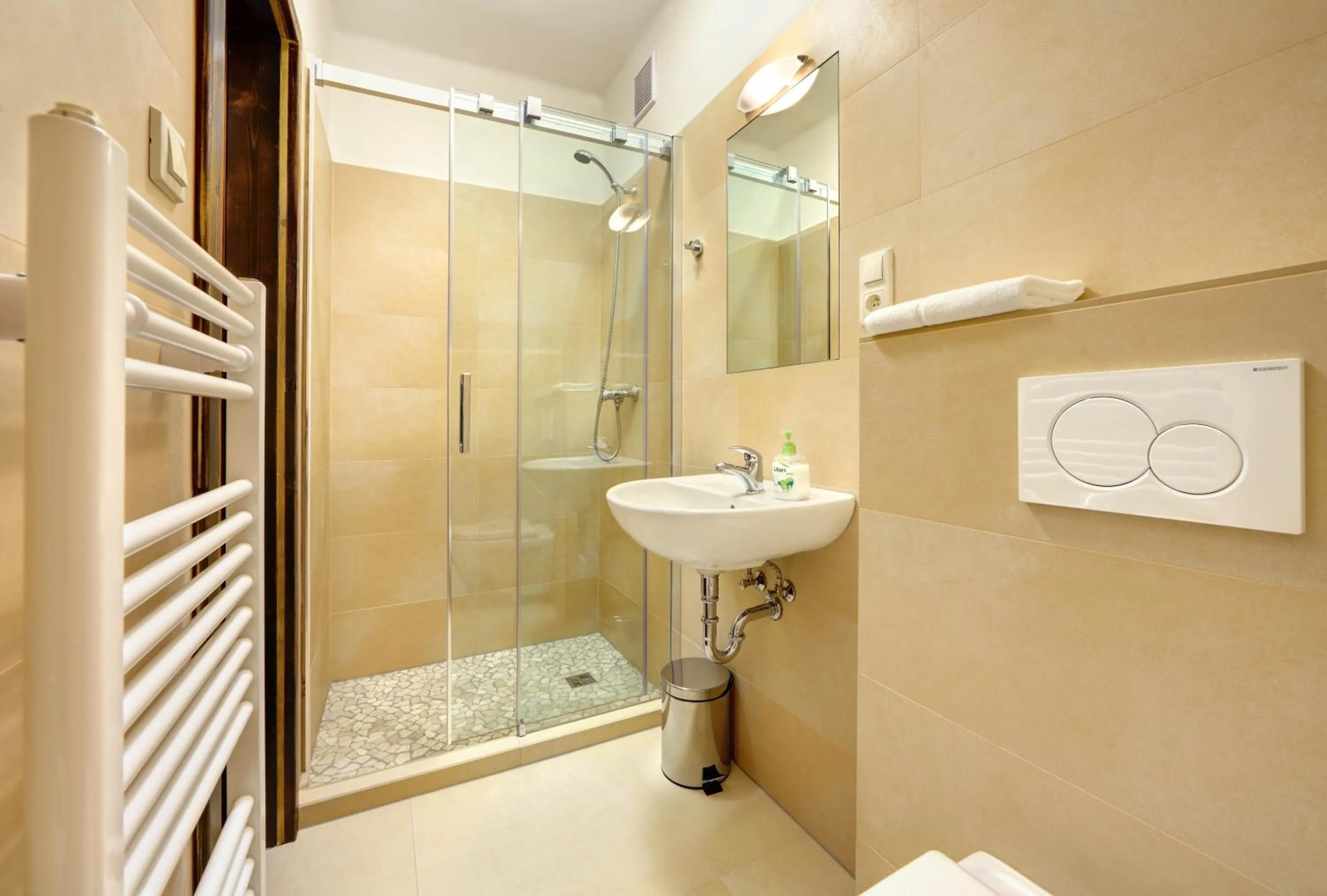 Bathroom in Pension Teddy