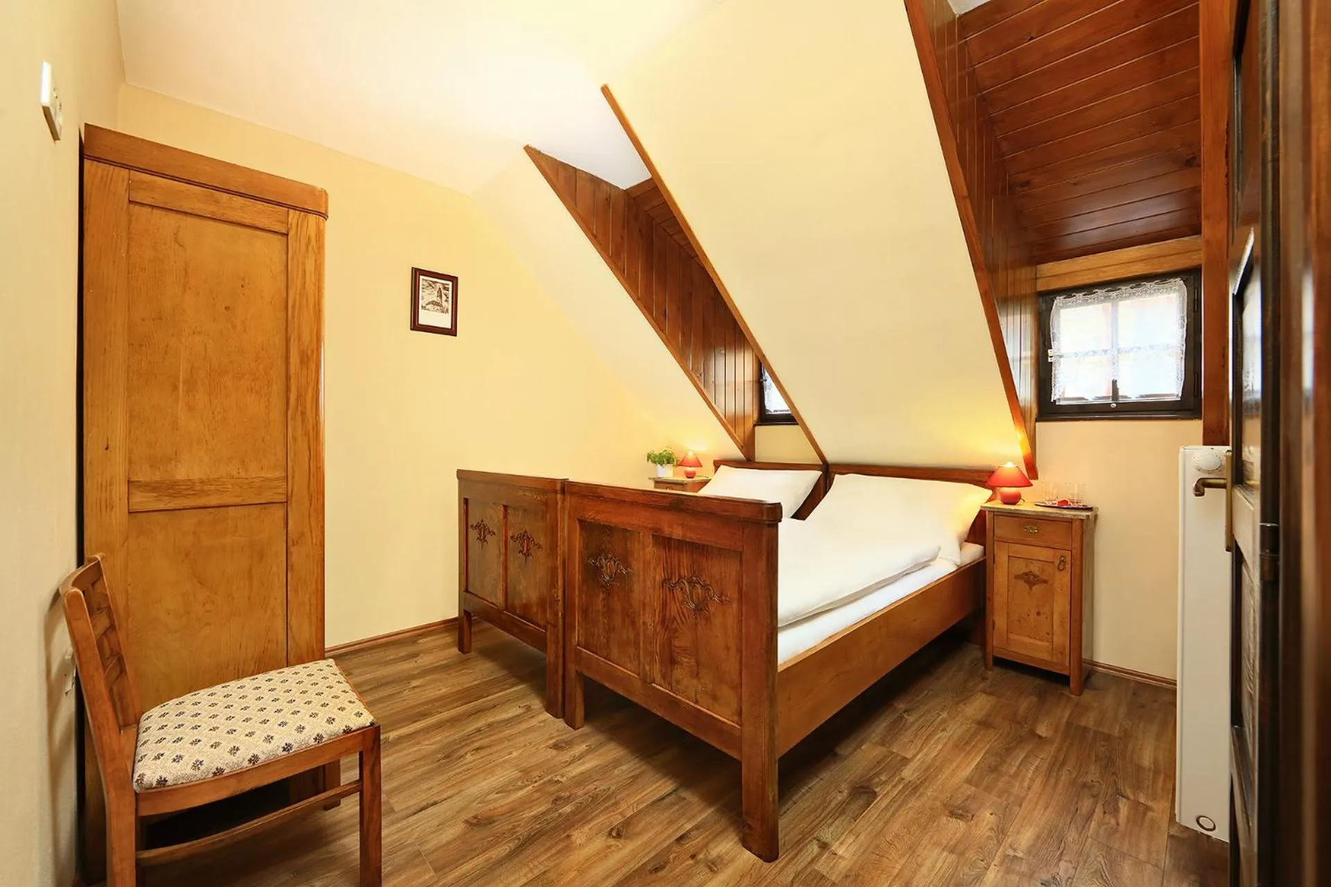 Bed in Pension Teddy