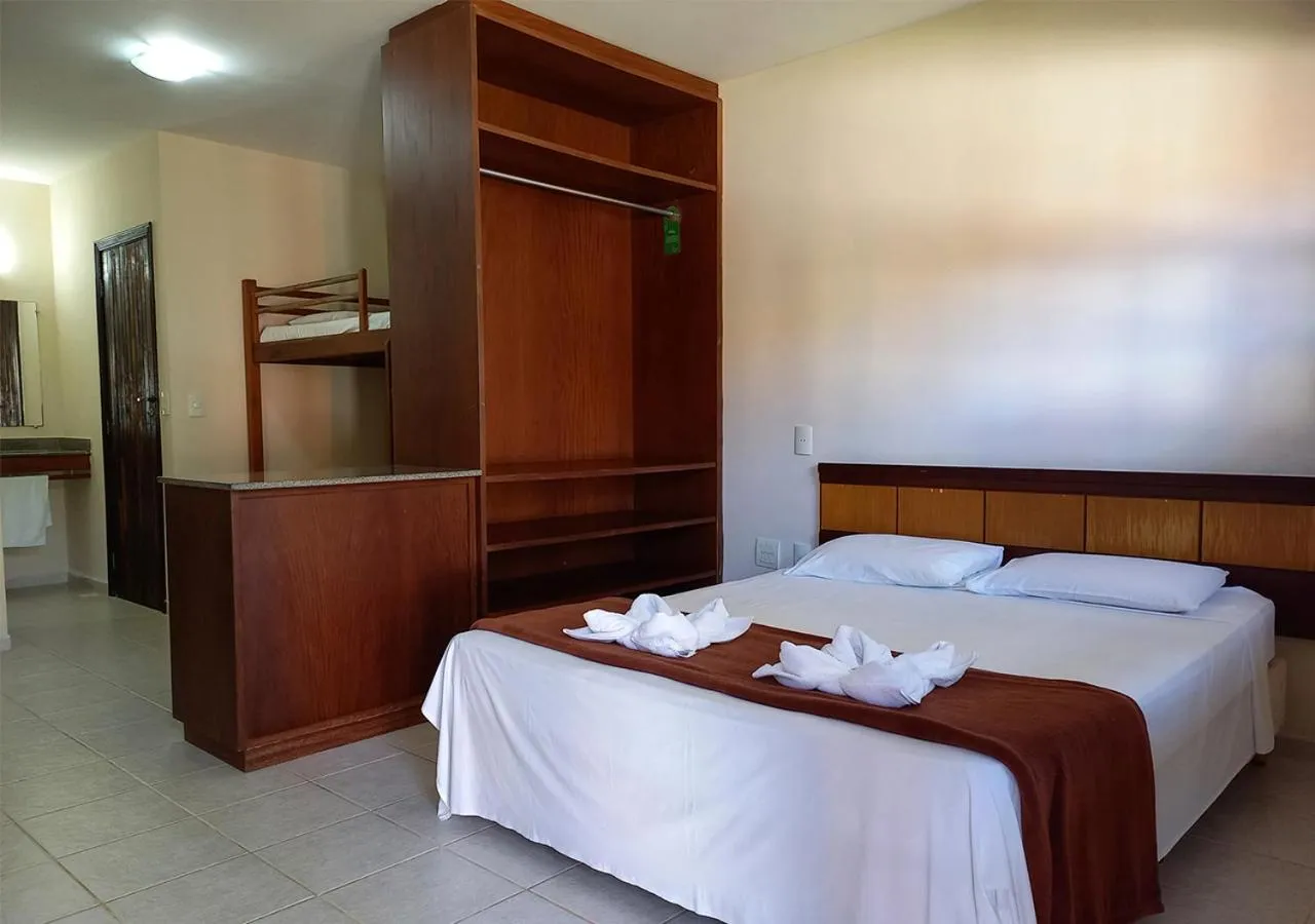 Bed in Acquamarine Park Hotel