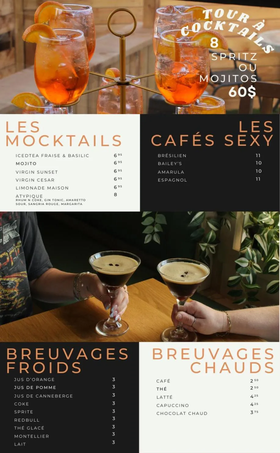 Restaurant/places to eat in Auberge le Parasol