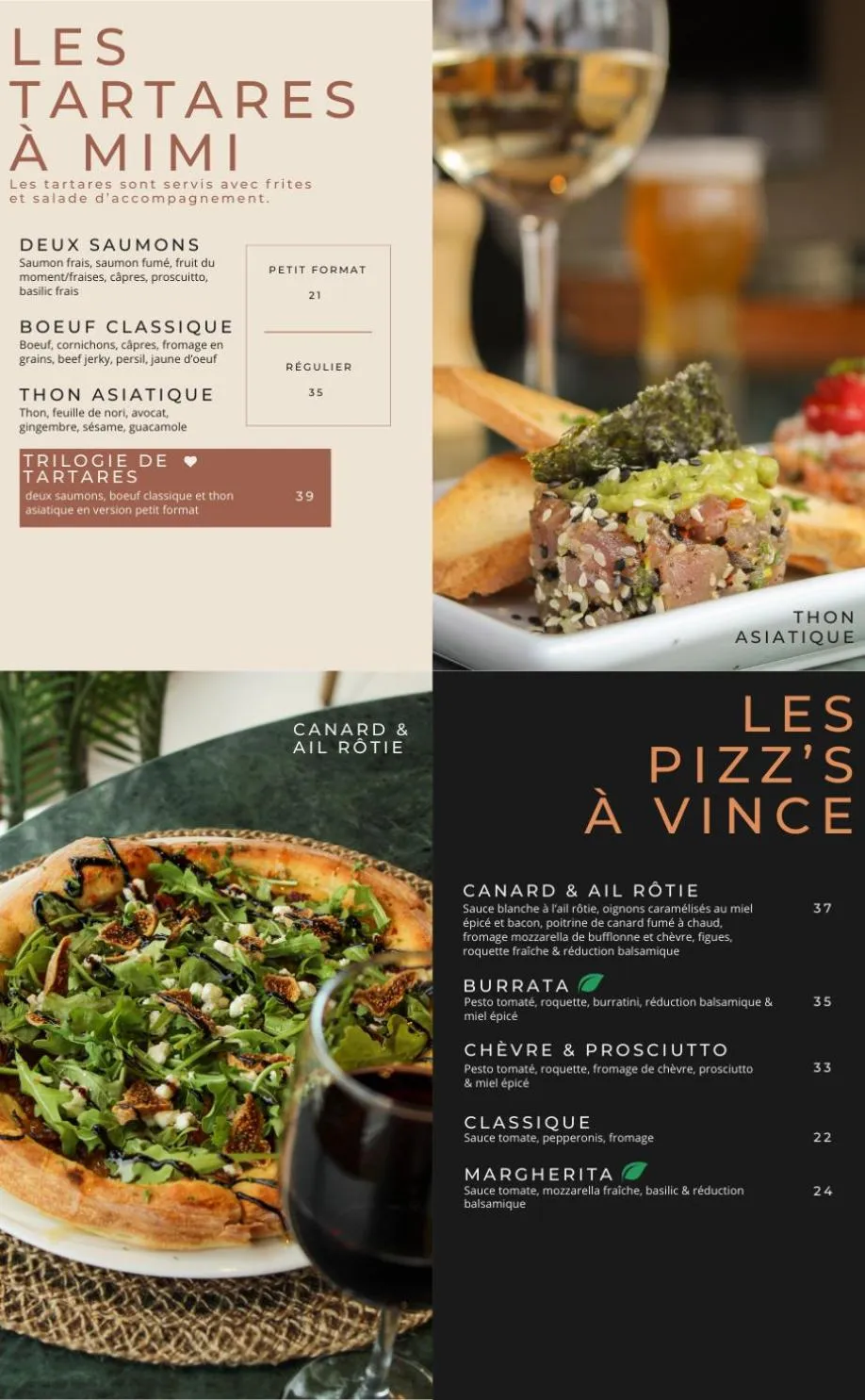 Restaurant/places to eat in Auberge le Parasol