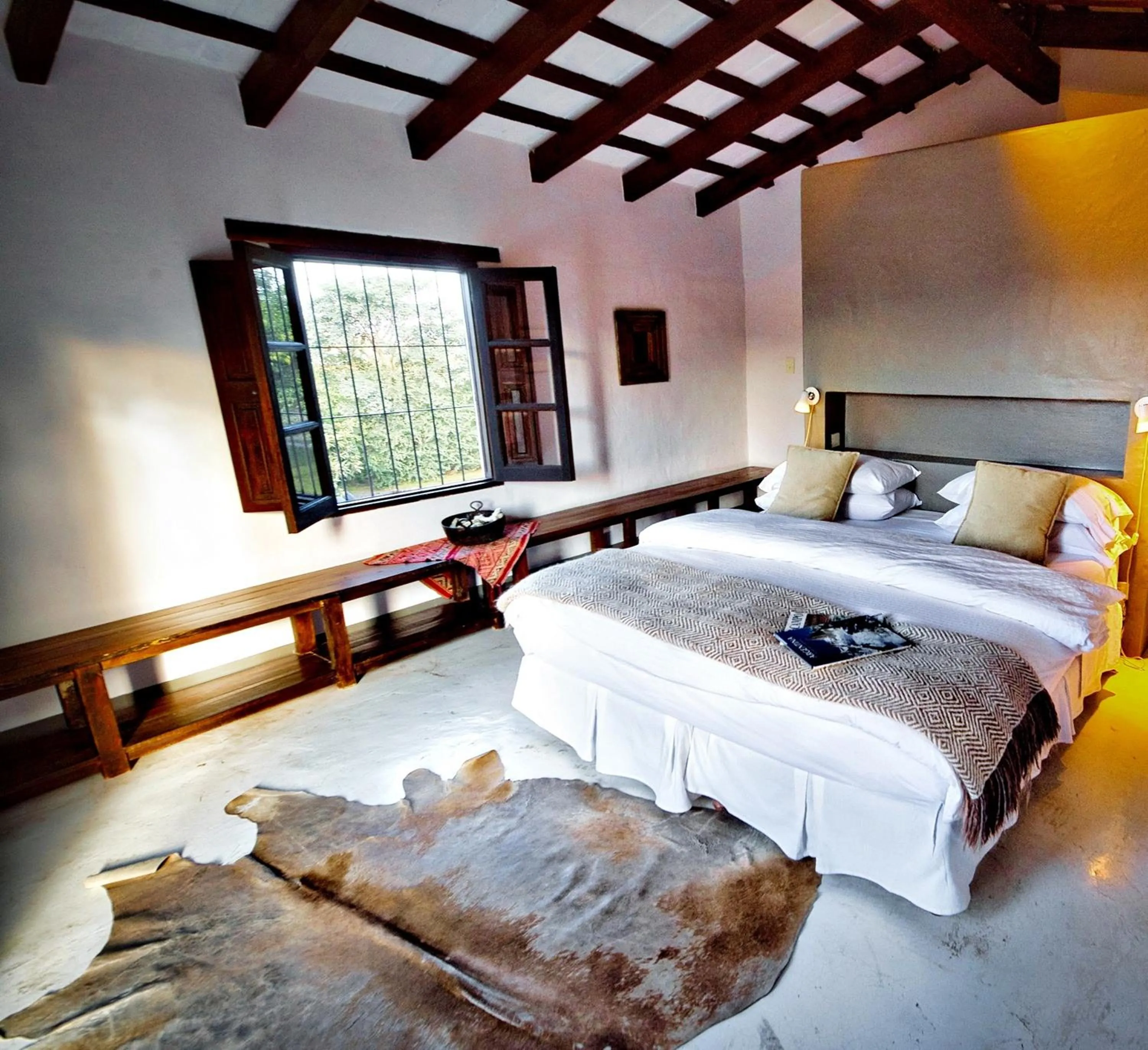 Bed in Finca Valentina