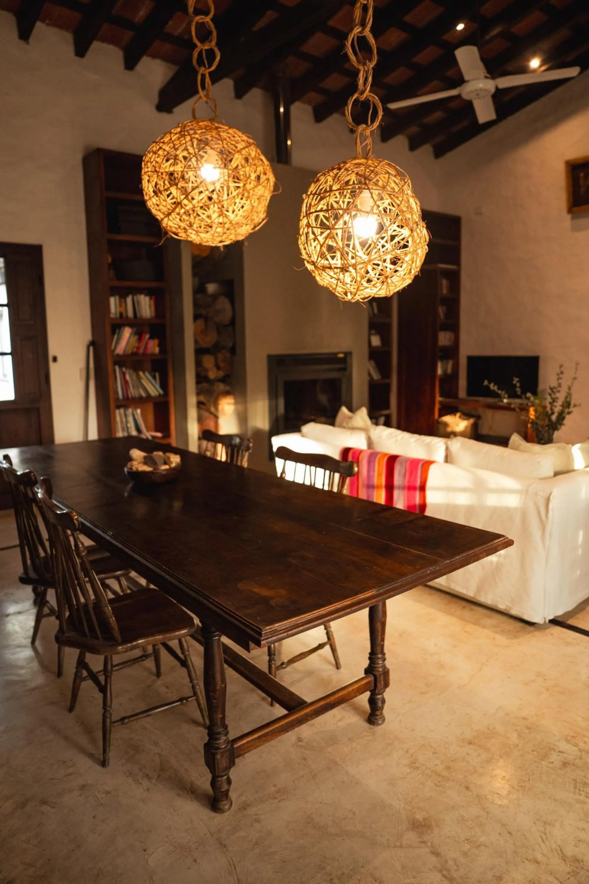 Living room in Finca Valentina