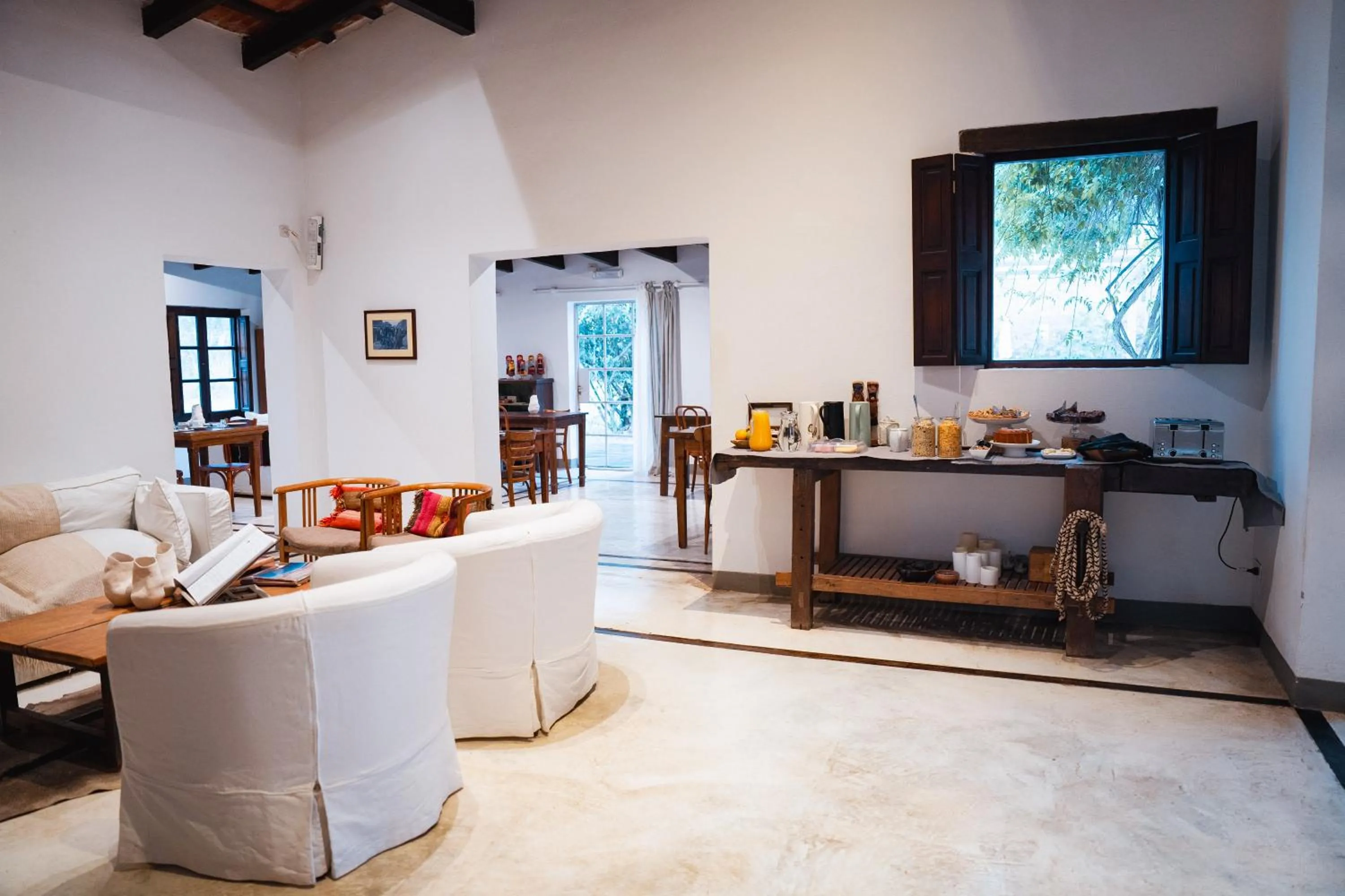 Living room in Finca Valentina