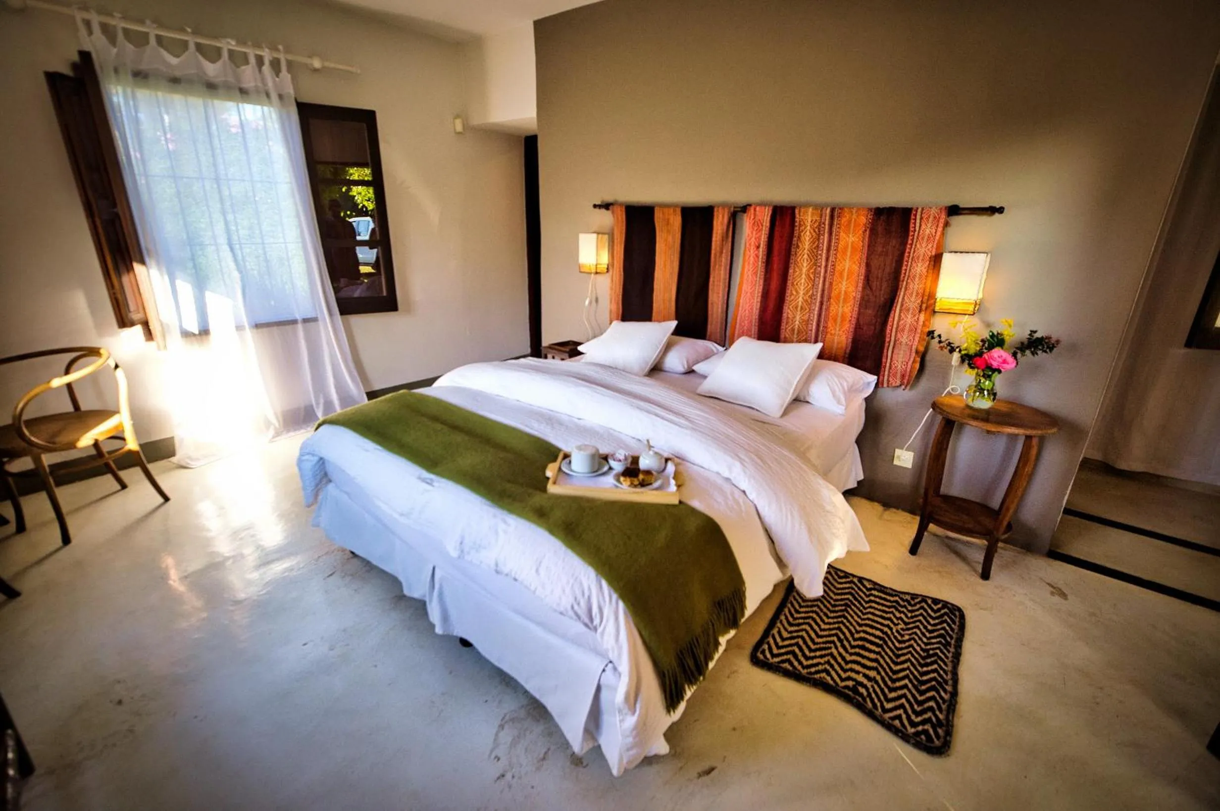 Bed in Finca Valentina