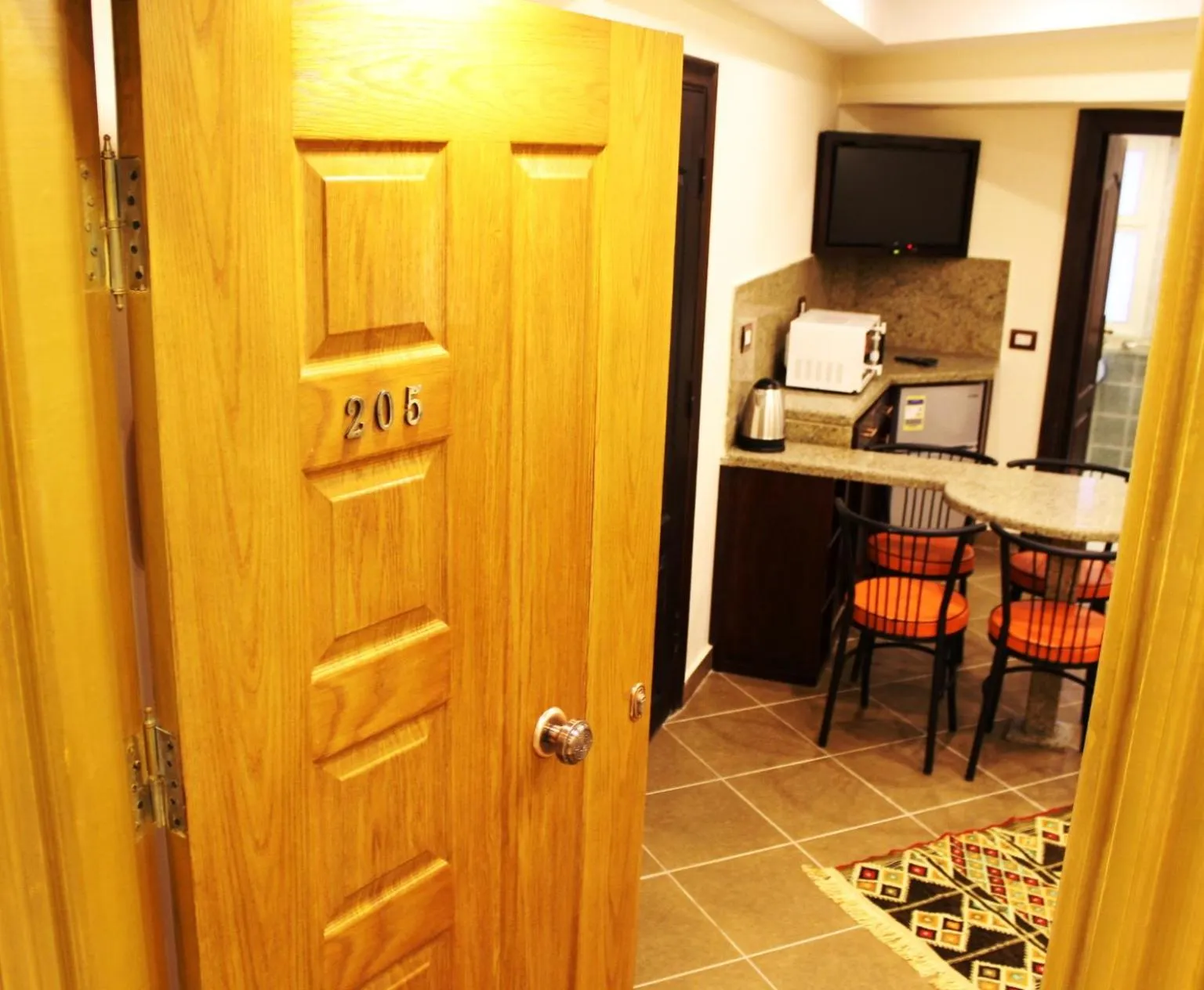 Dining area in Monte Cairo Serviced Apartments