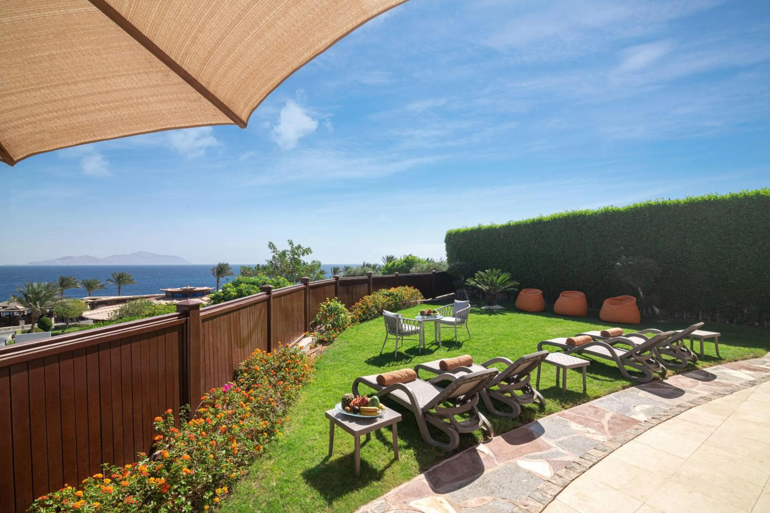 Balcony/Terrace in Sultan Gardens Resort Sharm El Sheikh - Ultra All Inclusive