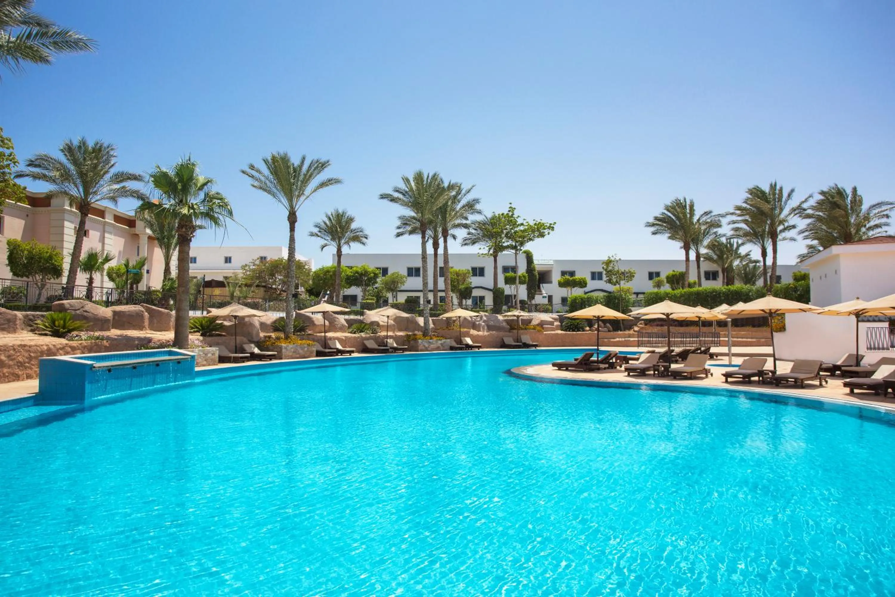 Swimming pool in Sultan Gardens Resort Sharm El Sheikh - Ultra All Inclusive