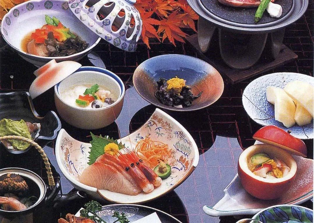 Food in Yudanaka Yasuragi