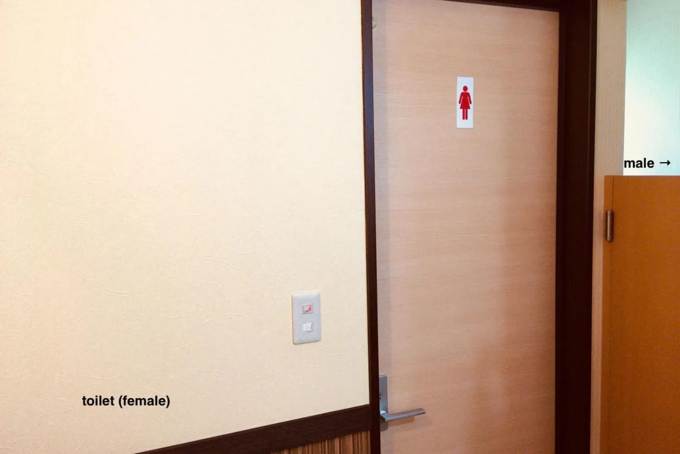 Toilet in Niseko Tabi-tsumugi Backpackers