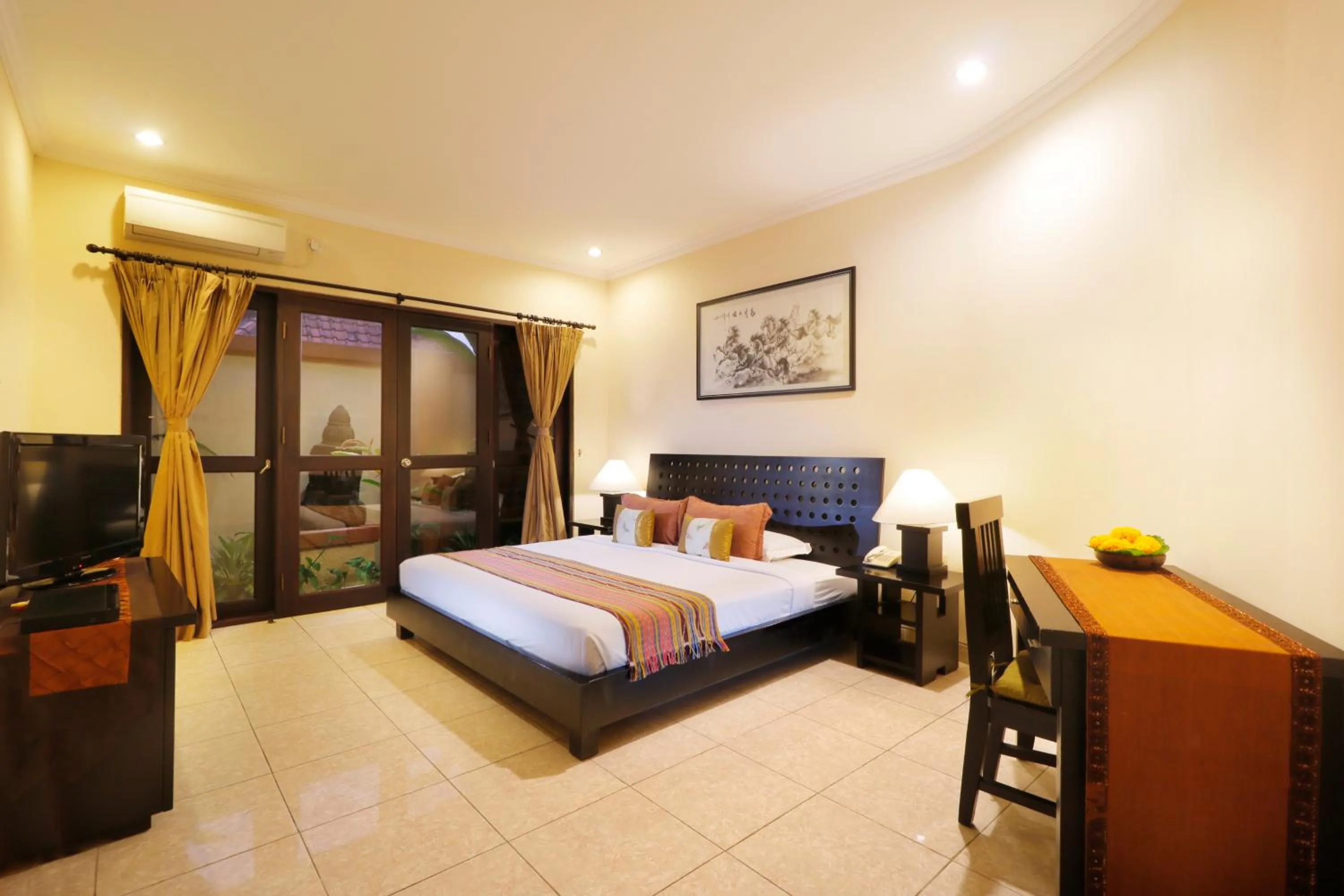Bedroom, Bed in Heliconia Villa
