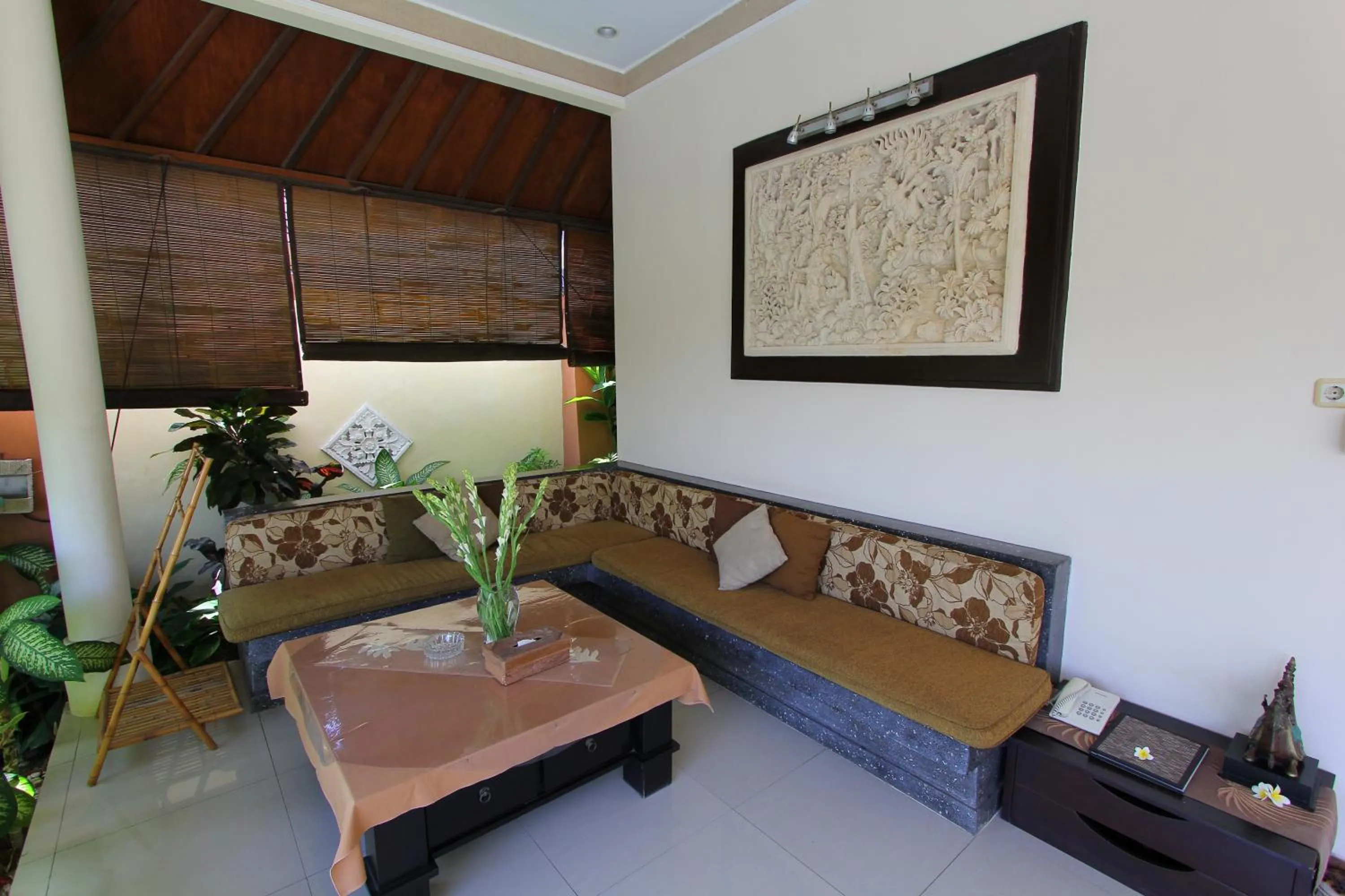 Living room in Heliconia Villa