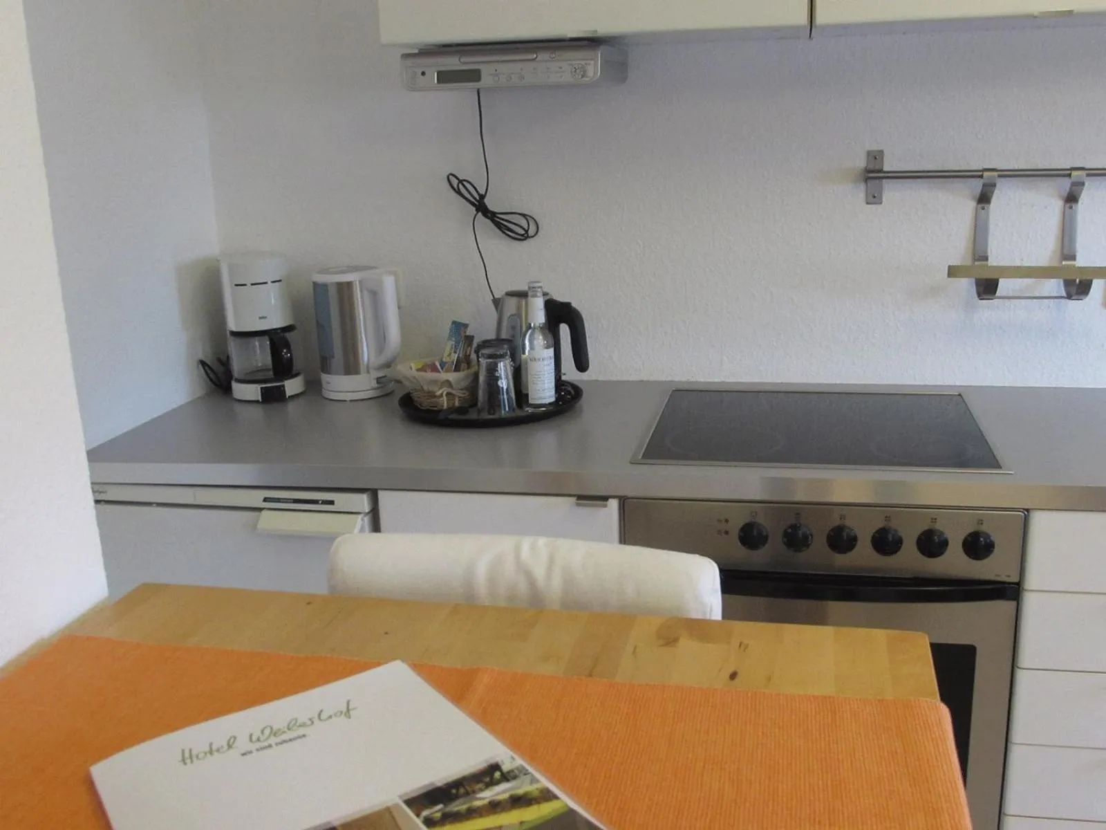 Kitchen or kitchenette in Hotel Weilerhof