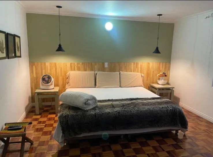 Bed in Hotel Casa Madero