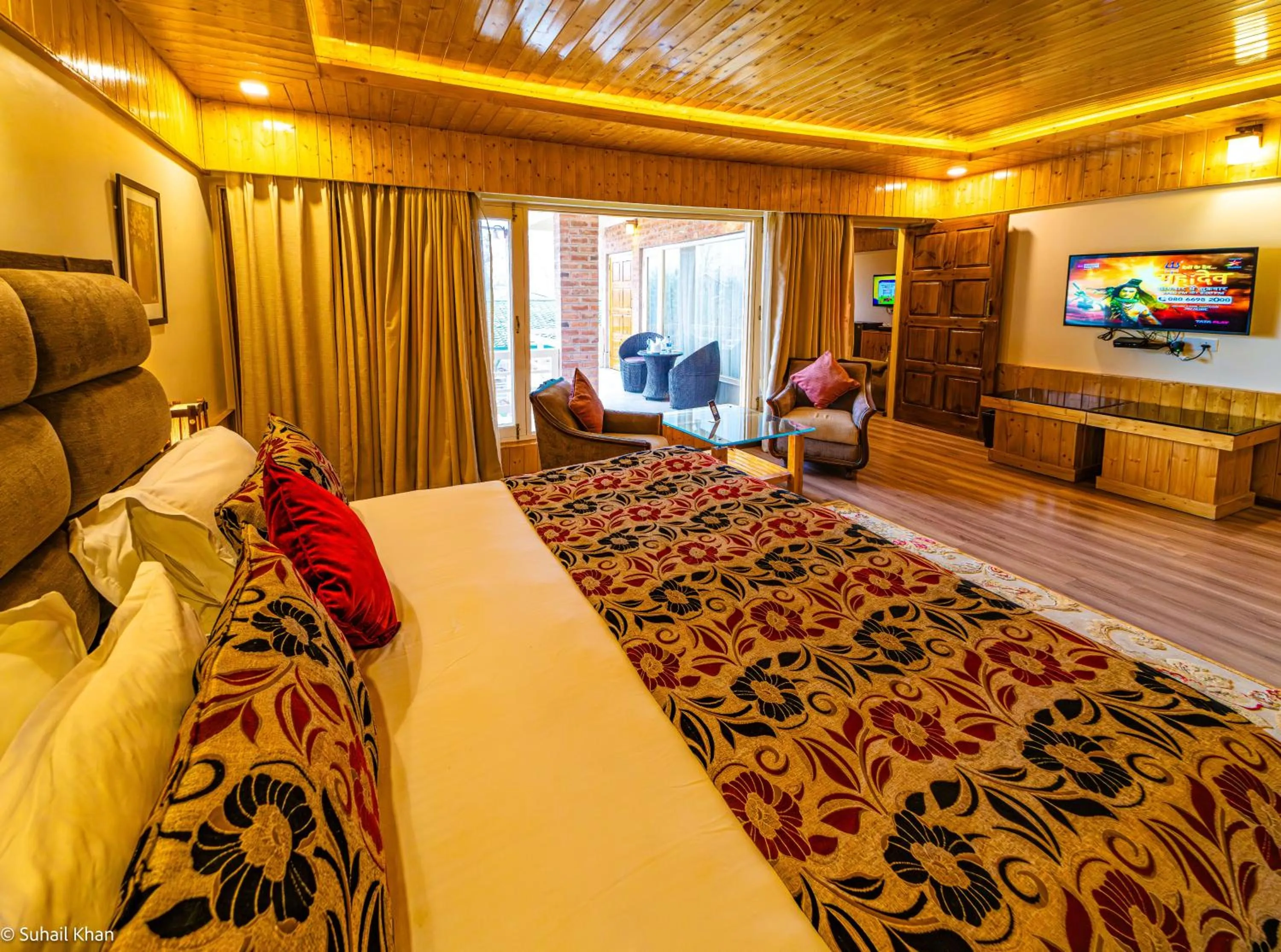 Bed in The Orchard Retreat & Spa