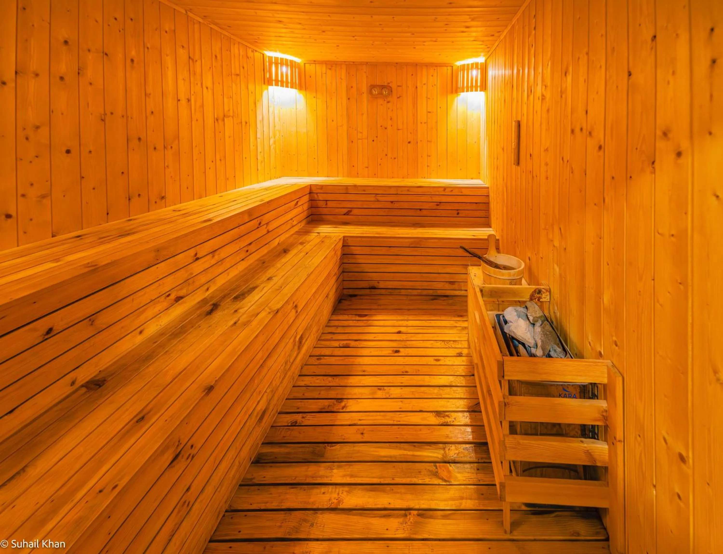 Sauna in The Orchard Retreat & Spa