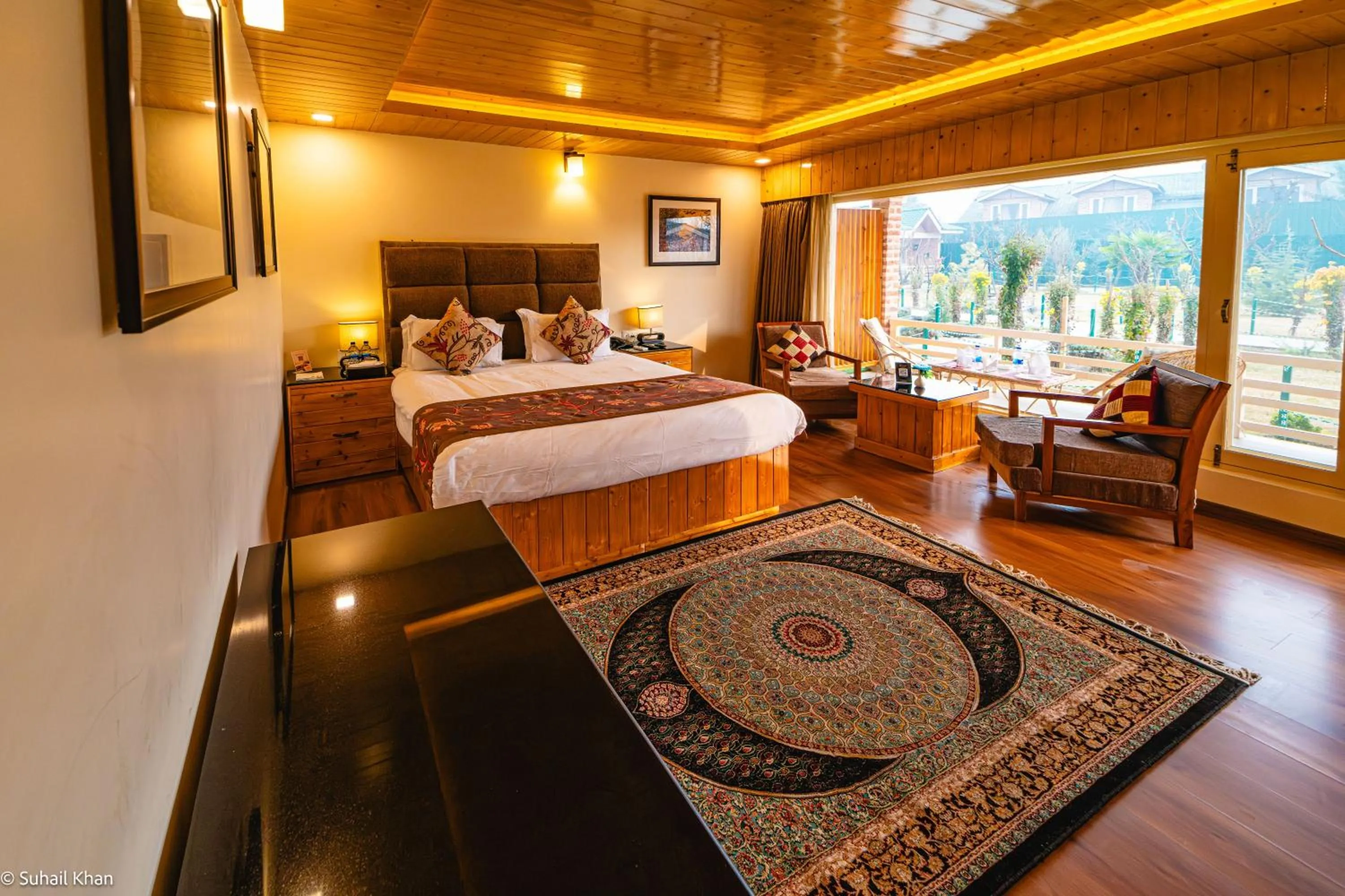 Bed in The Orchard Retreat & Spa