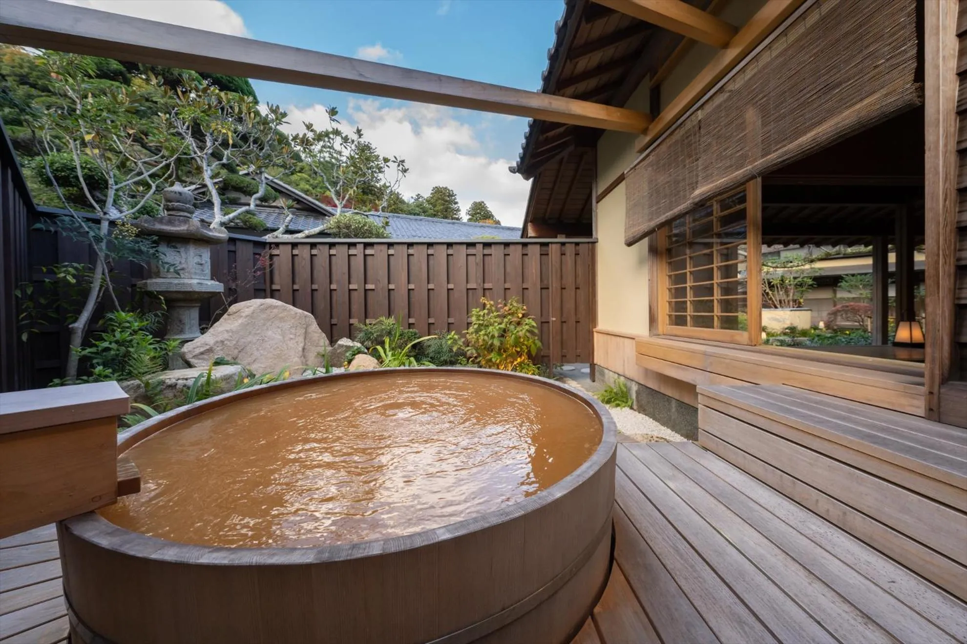 Bathroom in Arima Onsen Tocen Goshobo