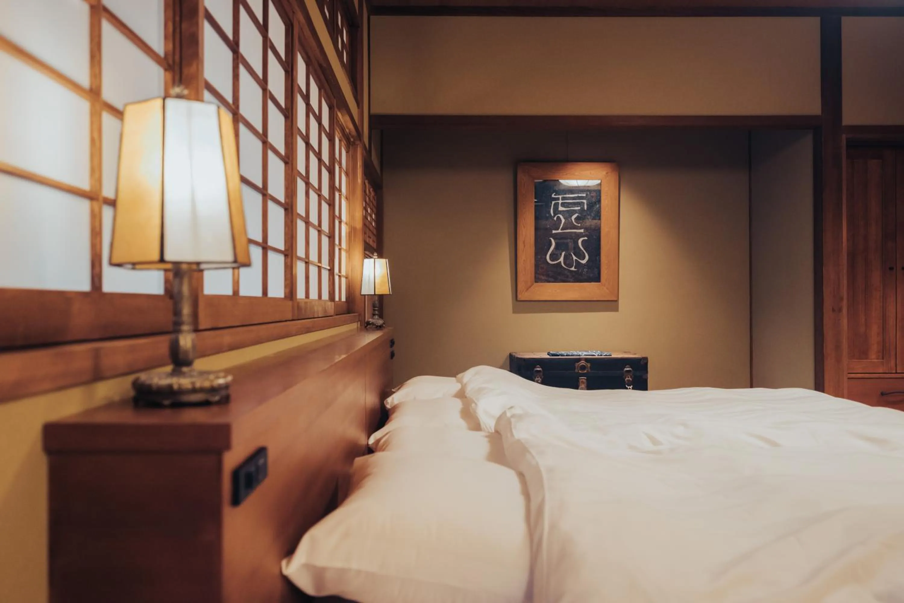 Photo of the whole room, Bed in Arima Onsen Tocen Goshobo