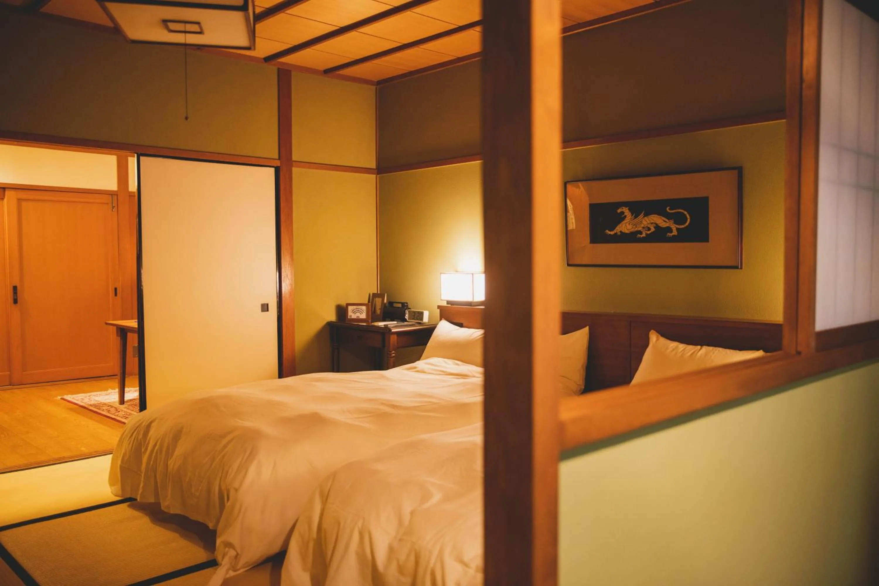 Photo of the whole room, Bed in Arima Onsen Tocen Goshobo