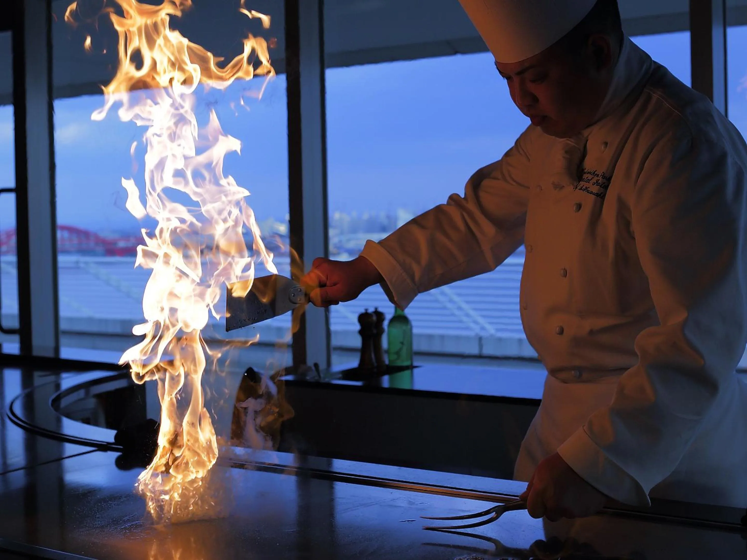 Staff in Kobe Meriken Park Oriental Hotel