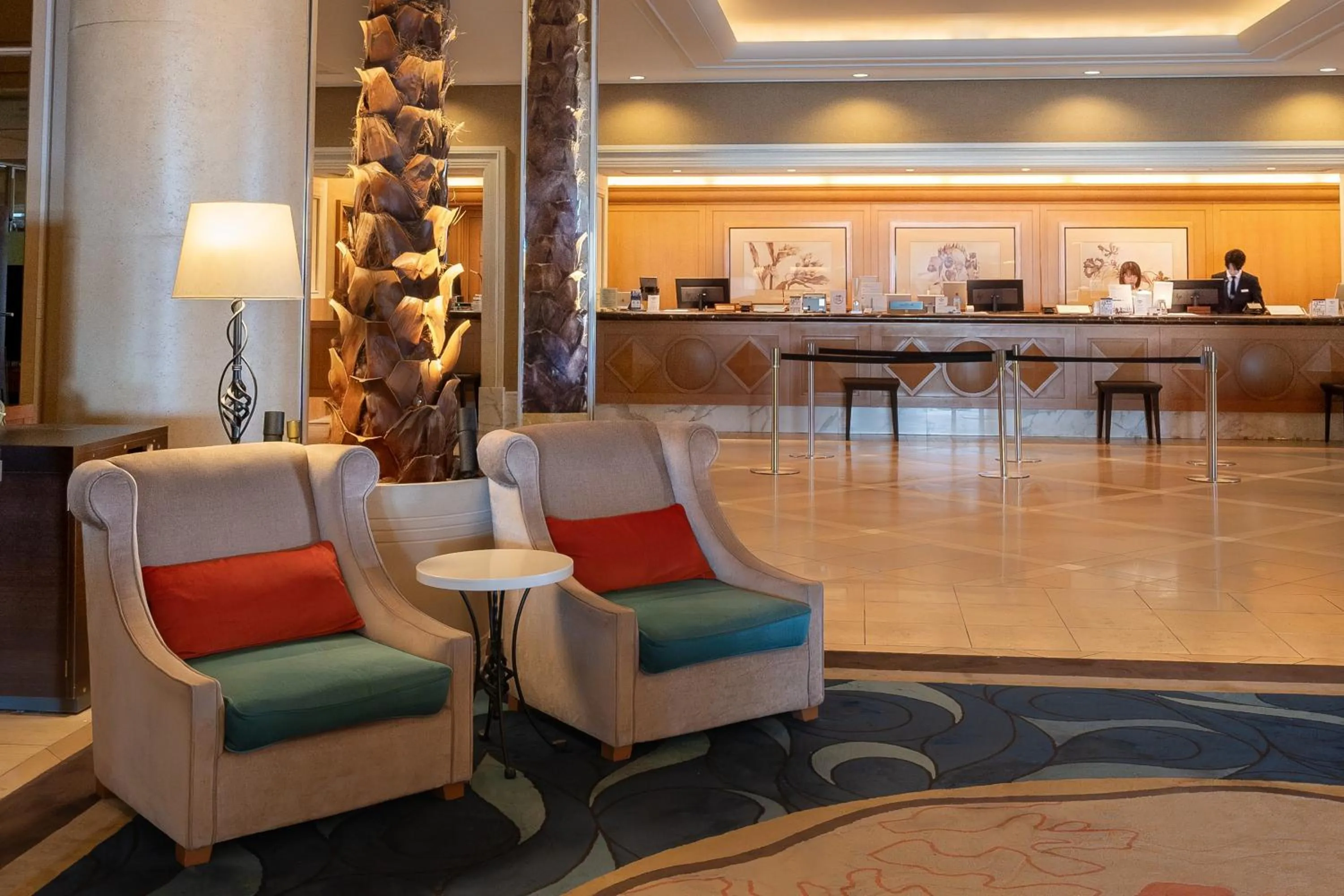 Lobby or reception in Kobe Meriken Park Oriental Hotel