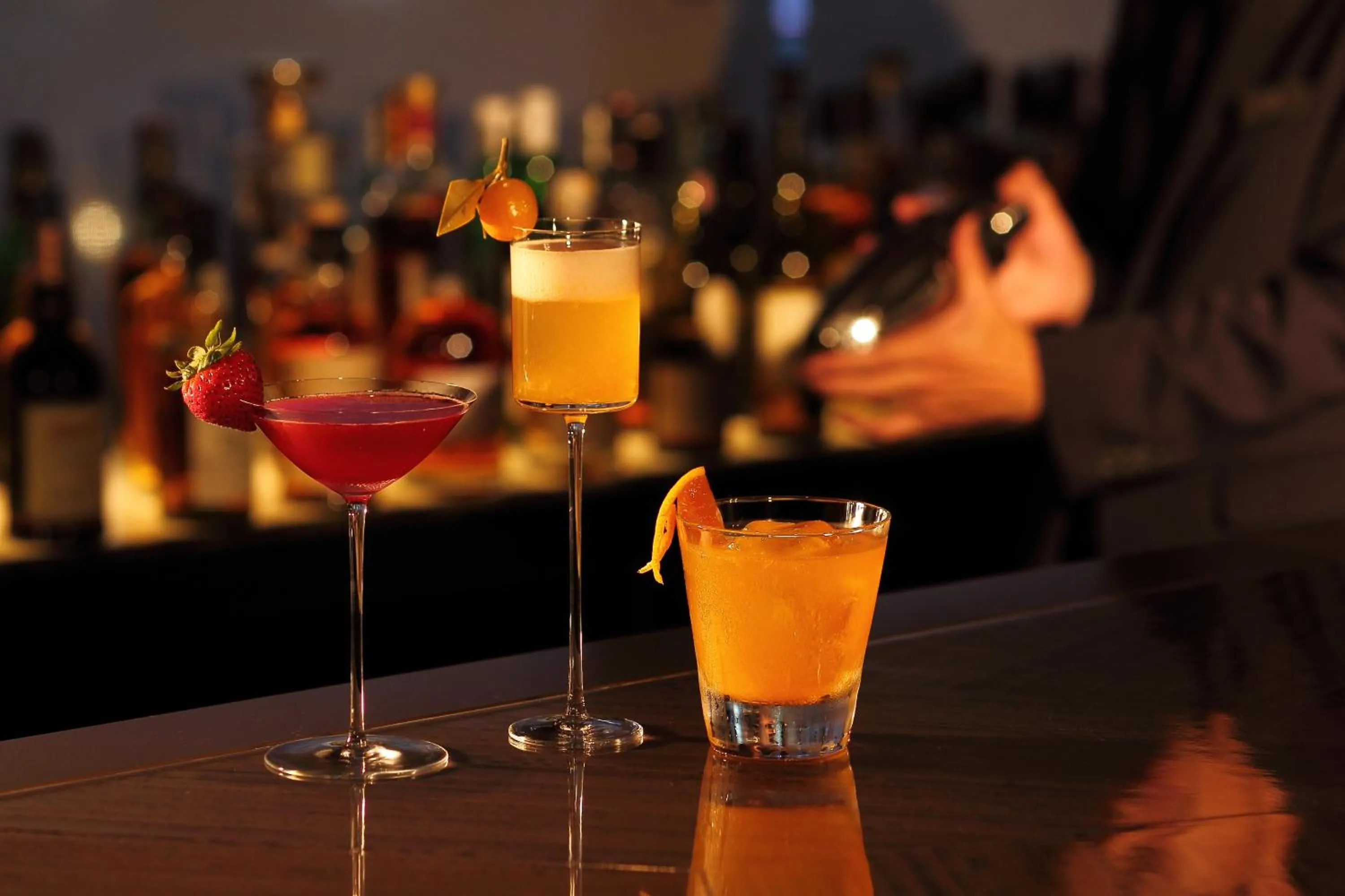 Drinks in Kobe Meriken Park Oriental Hotel