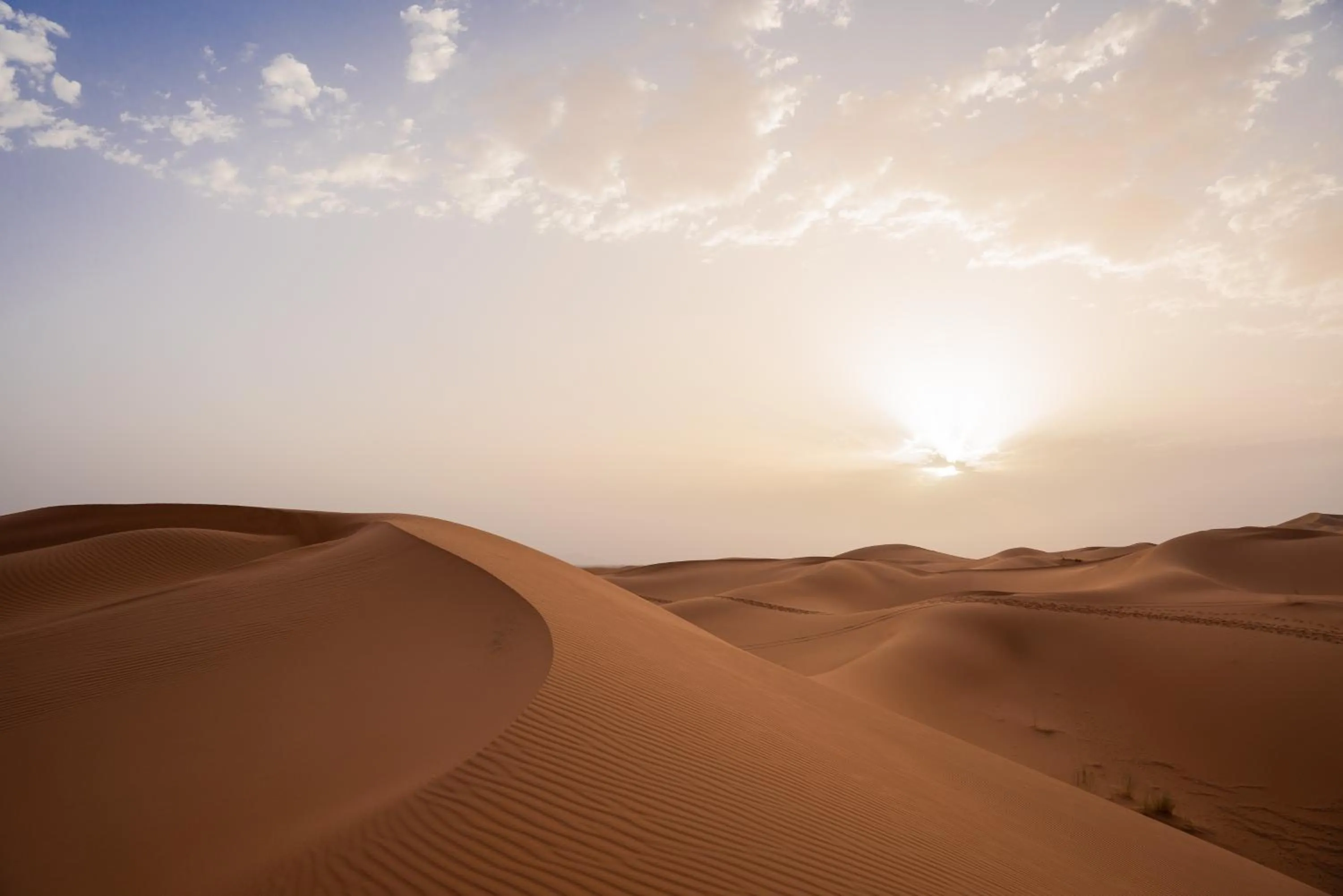 Natural landscape in RiadSuerteloca Merzouga