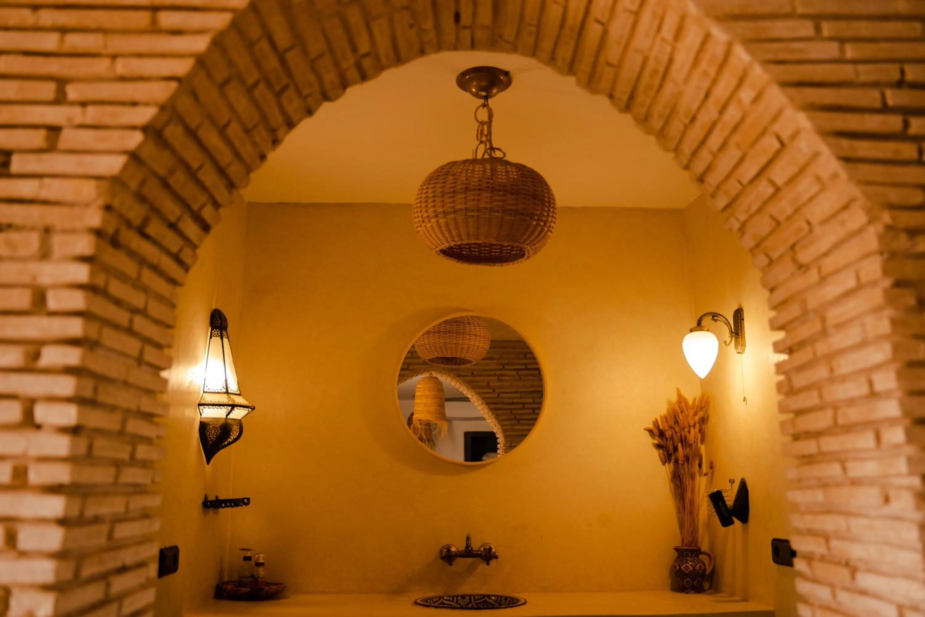 Bathroom in RiadSuerteloca Merzouga