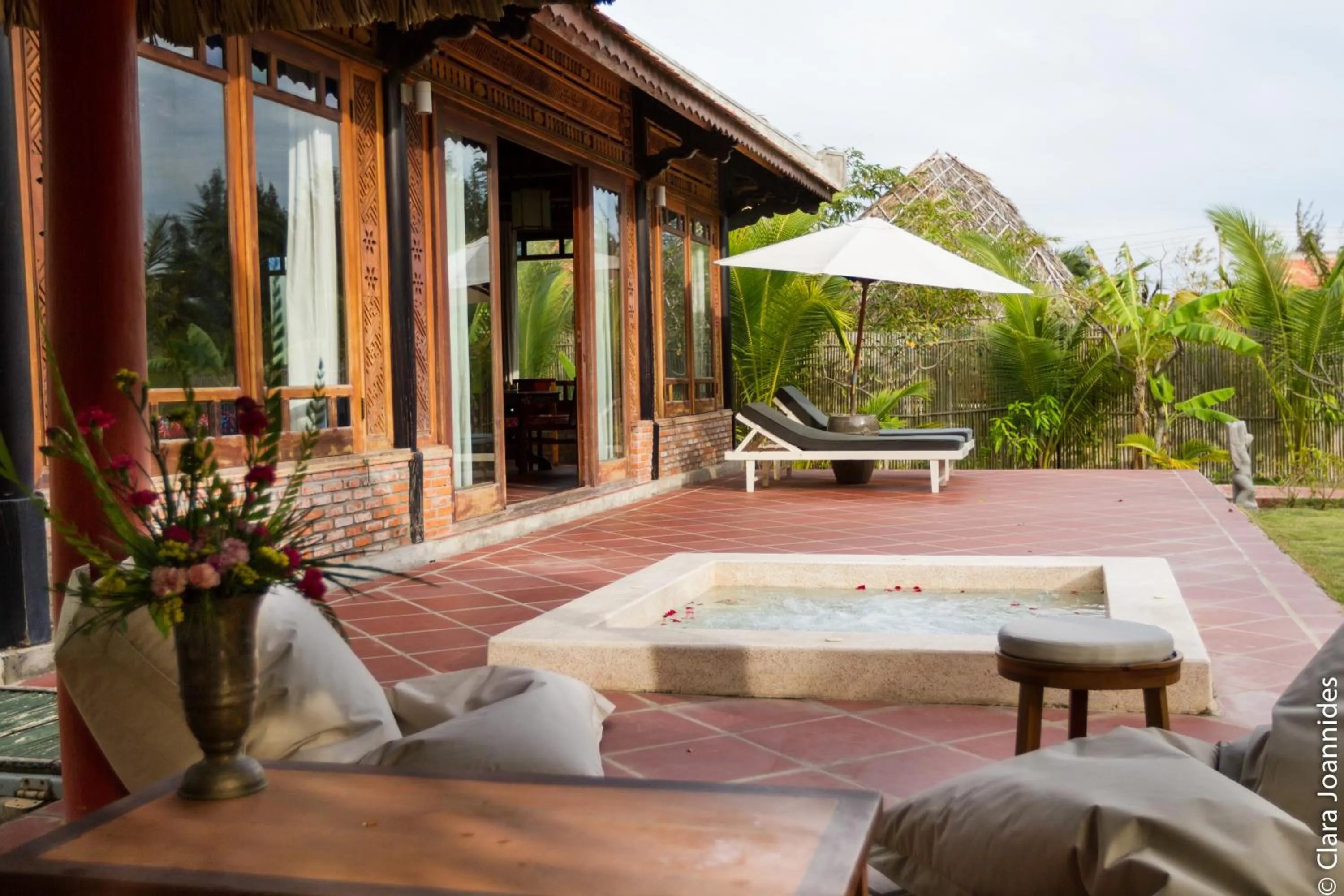 Garden in Full Moon Village Resort