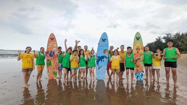 Property building in Full Moon Village Resort