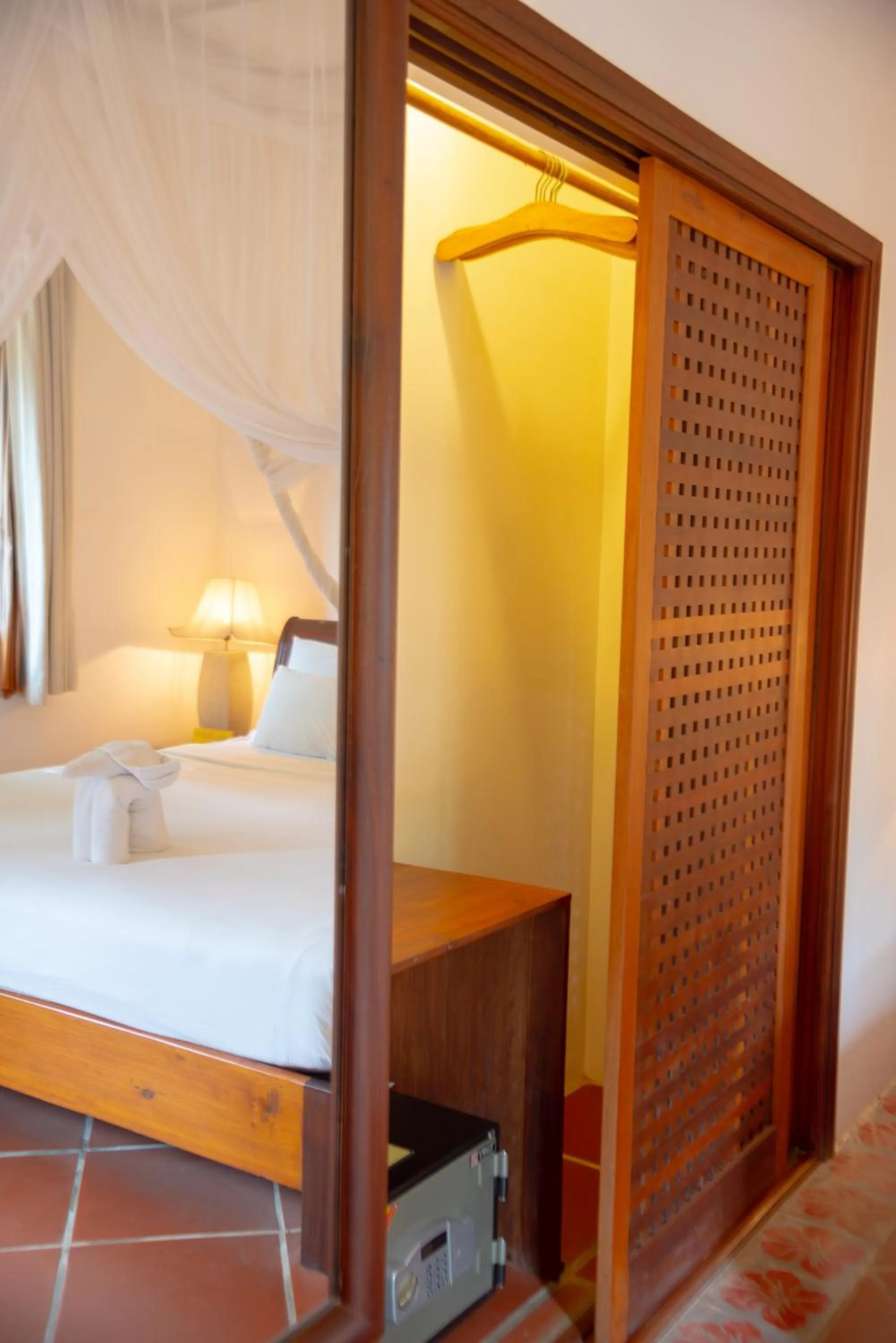 Bed in Full Moon Village Resort