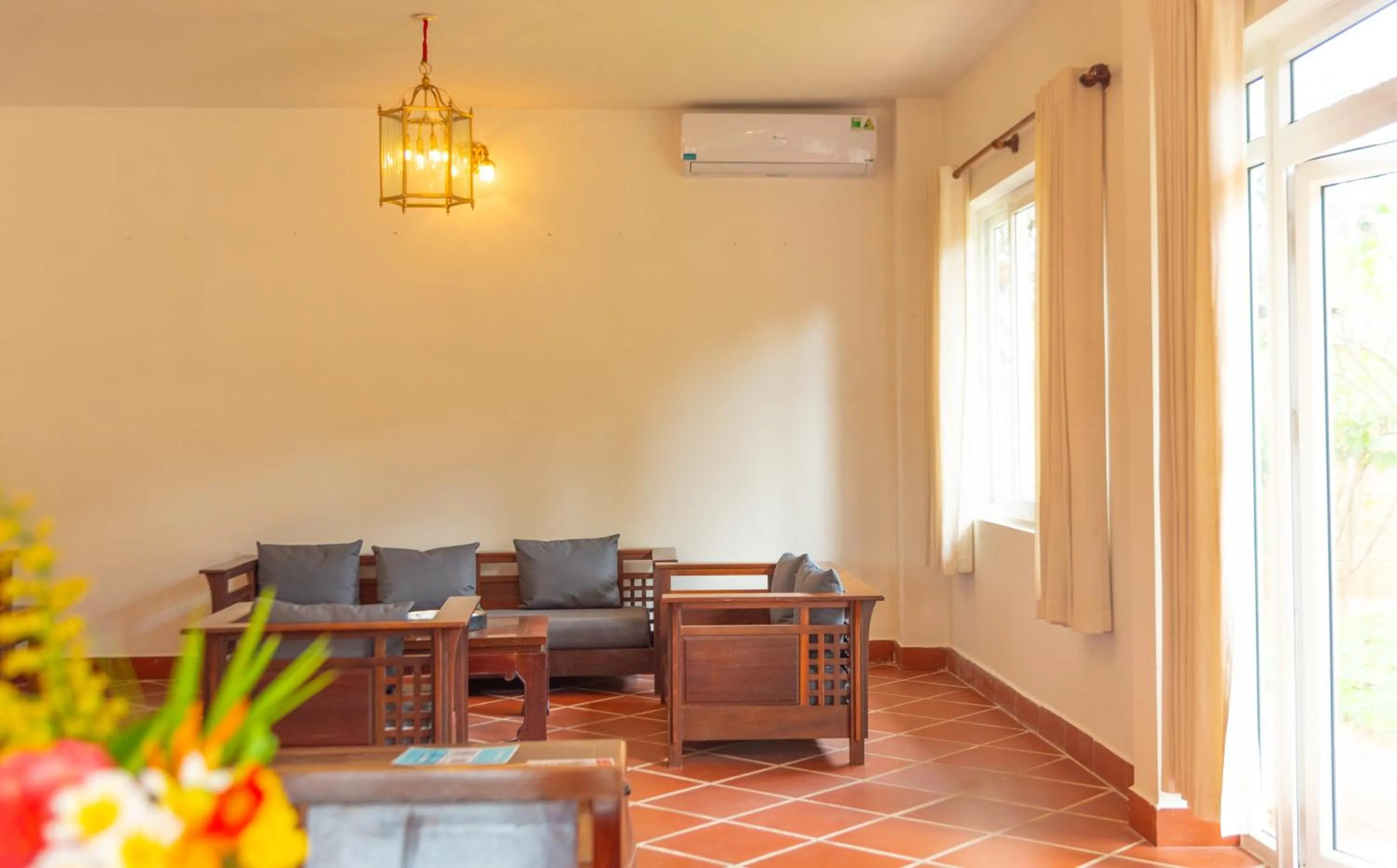 Living room in Full Moon Village Resort