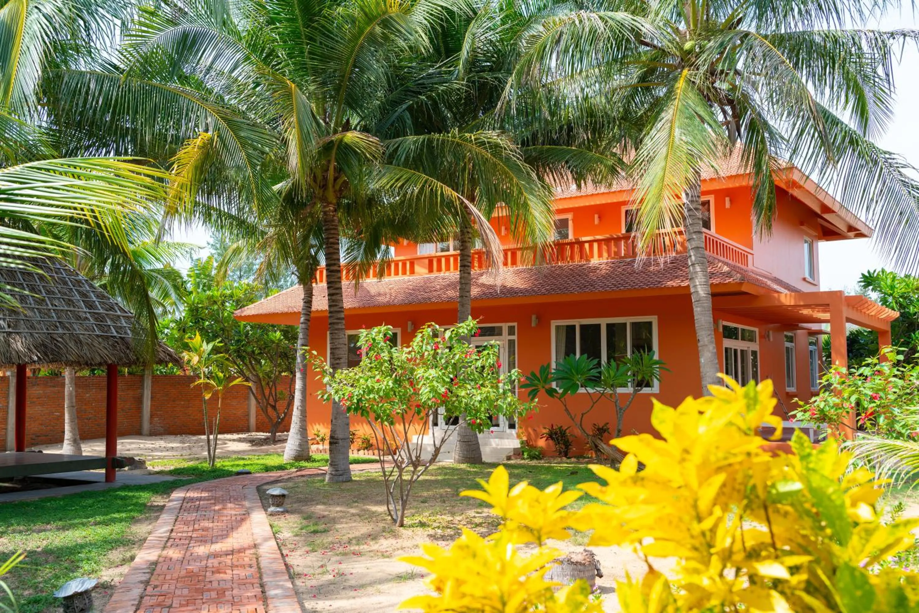 Property building in Full Moon Village Resort