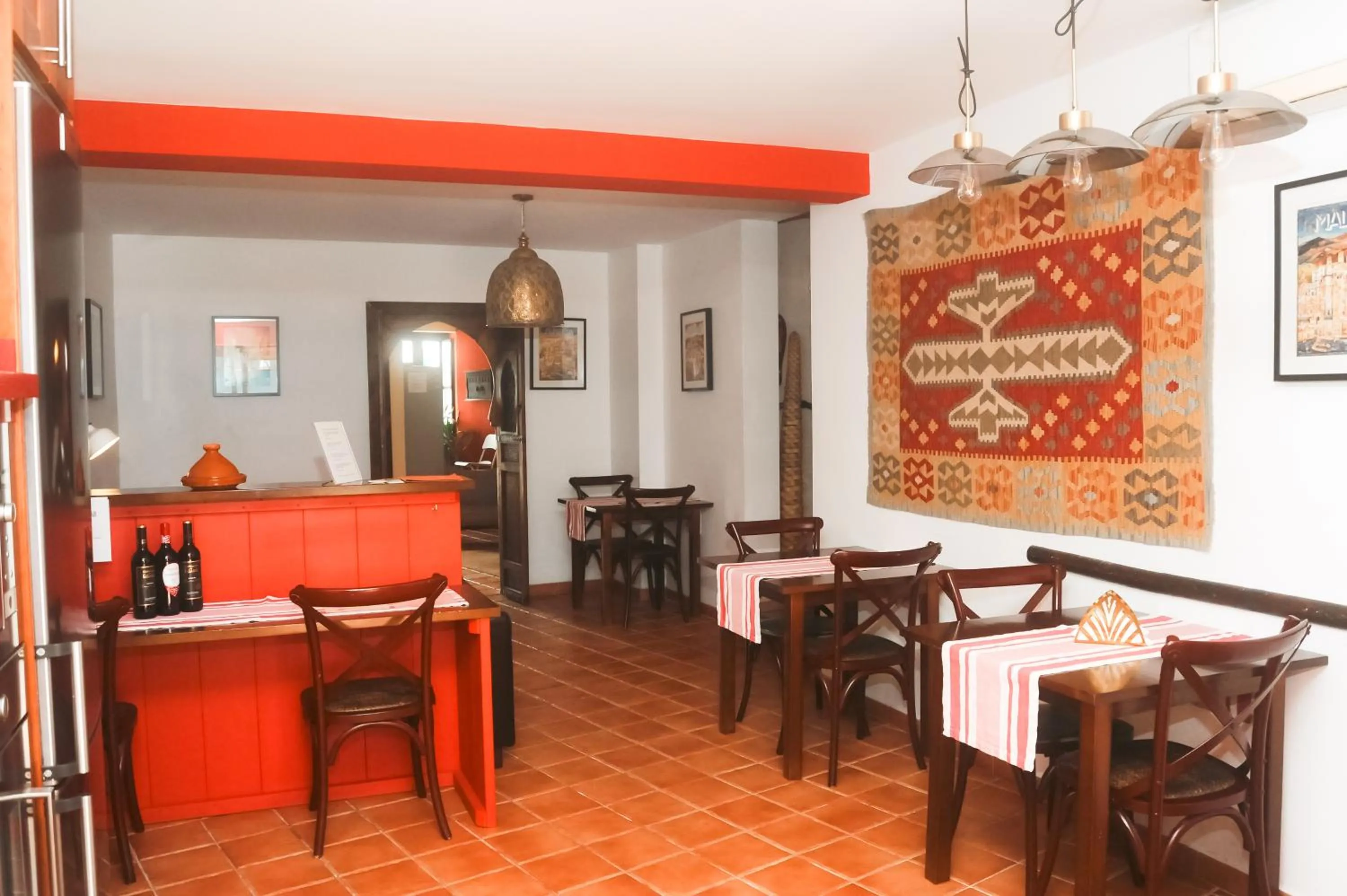 Seating area in Boabdil Guesthouse