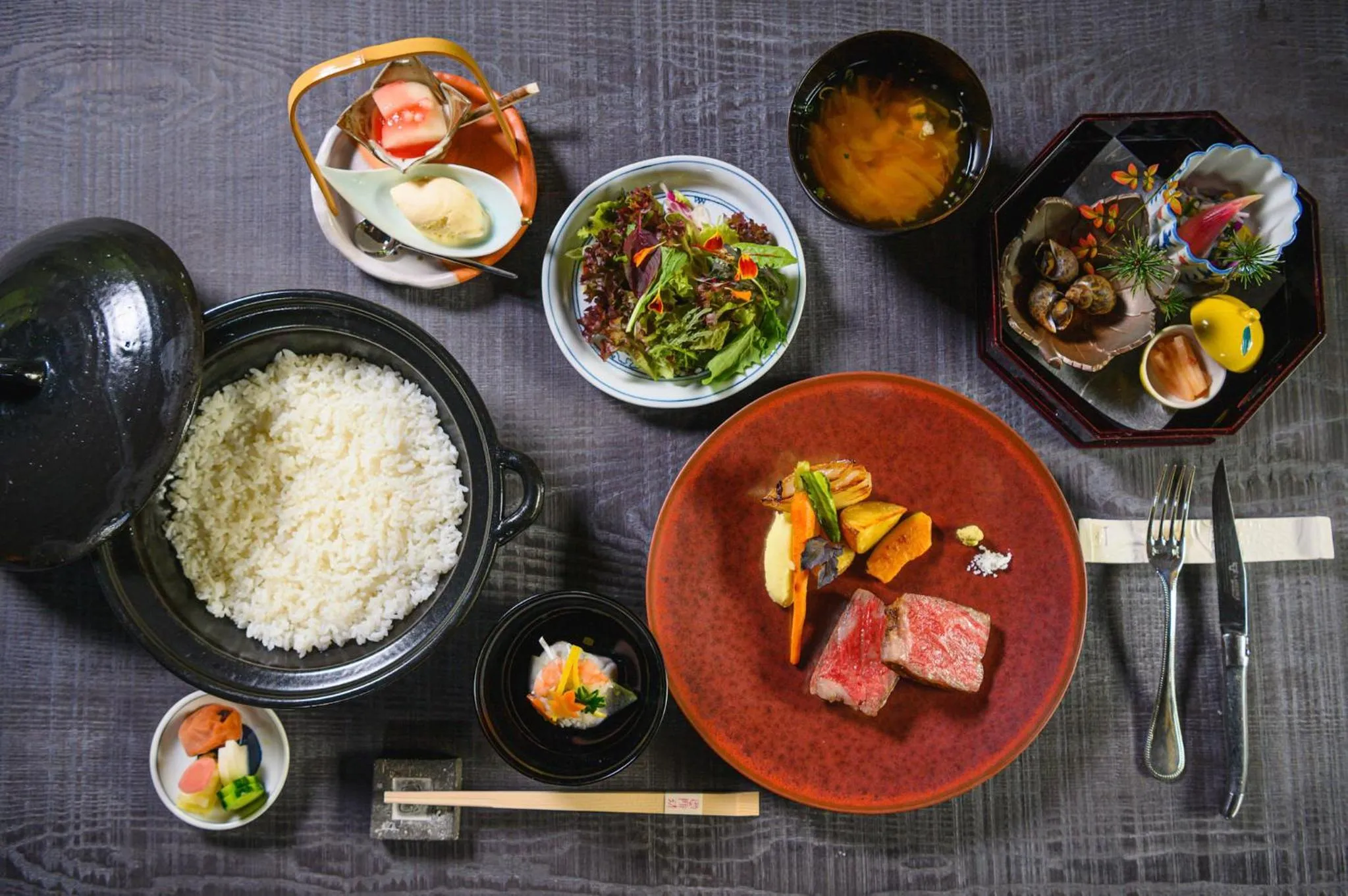 Food in Arimasansoh Goshobessho