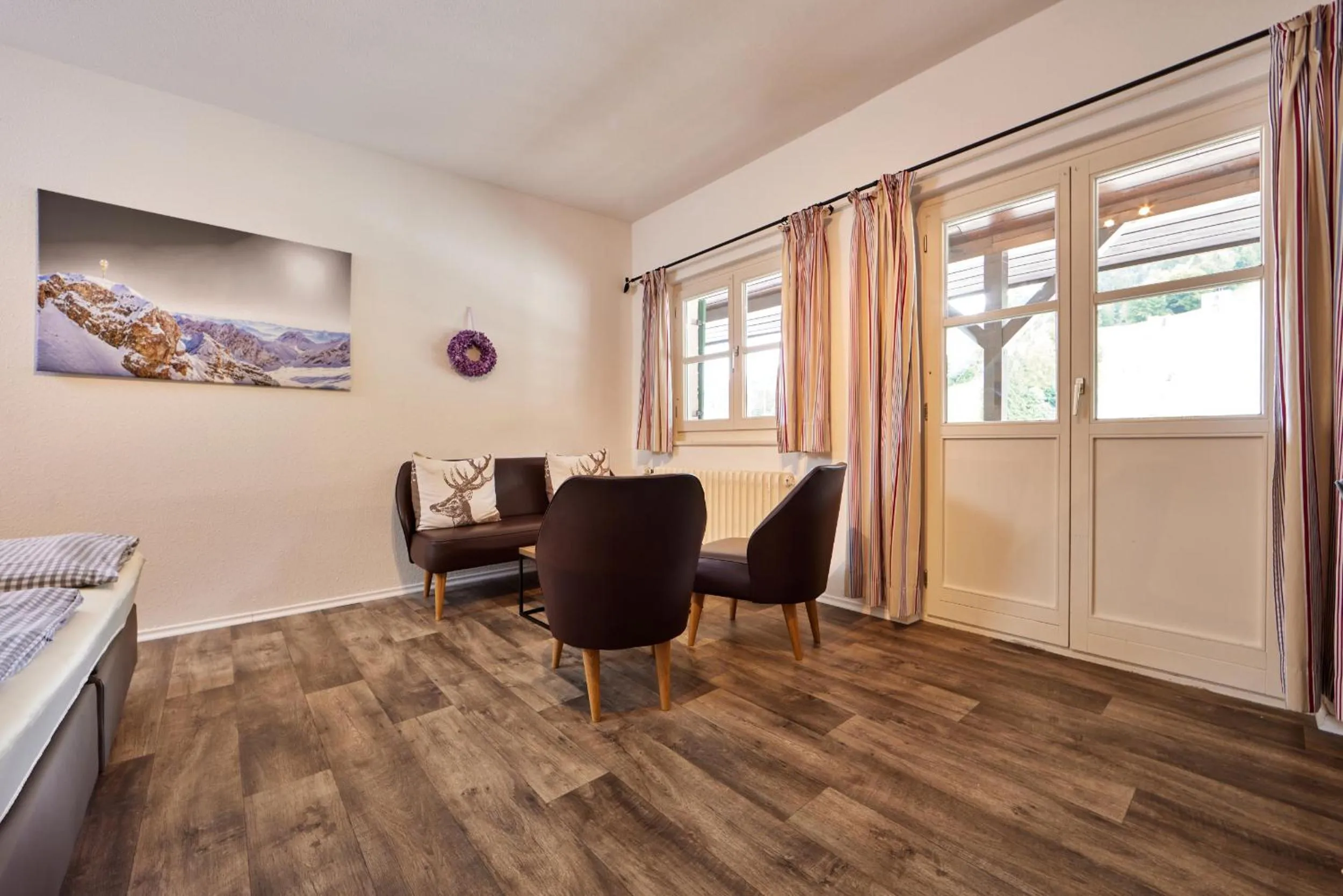 Seating area in Olympiahaus