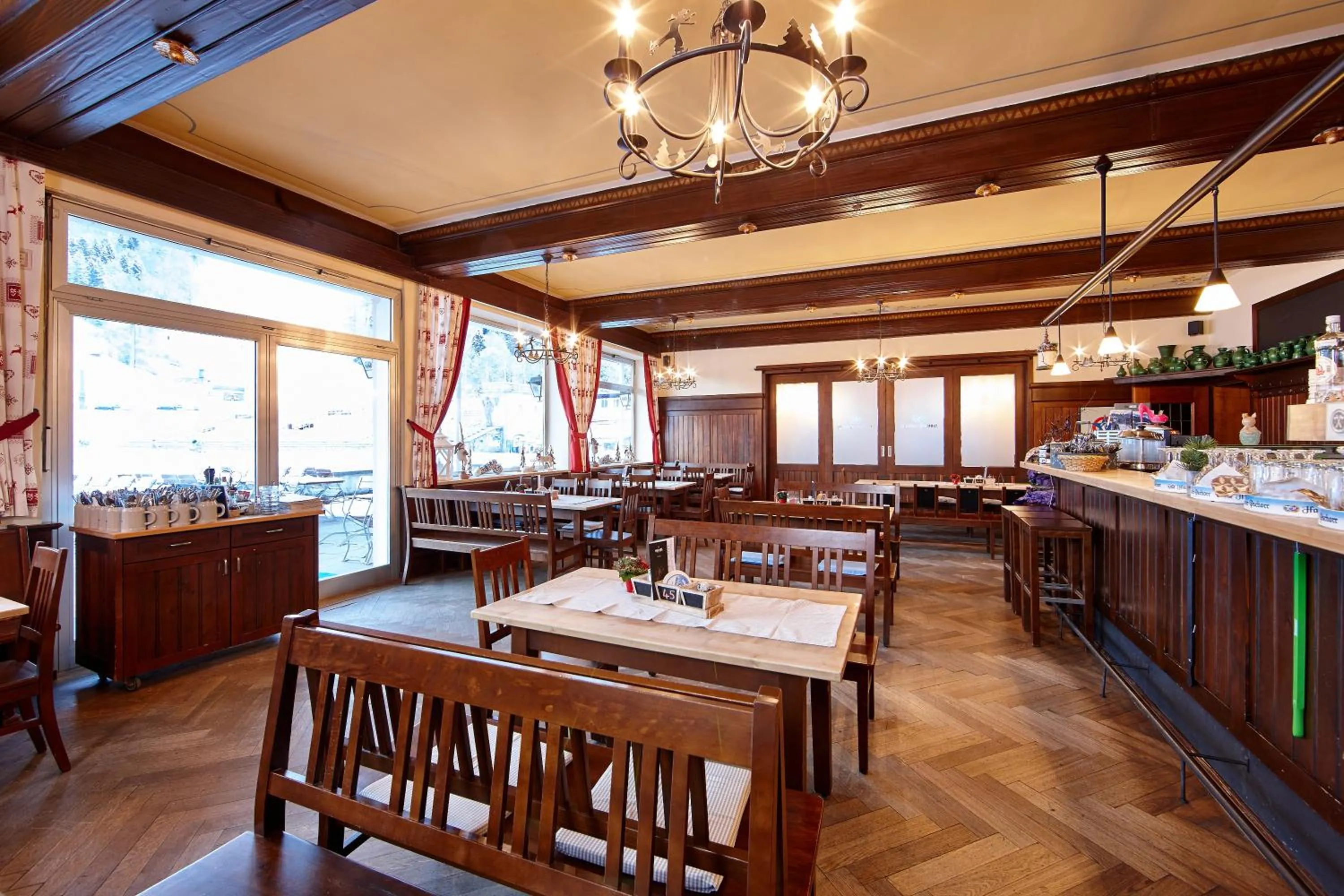 Restaurant/places to eat in Olympiahaus