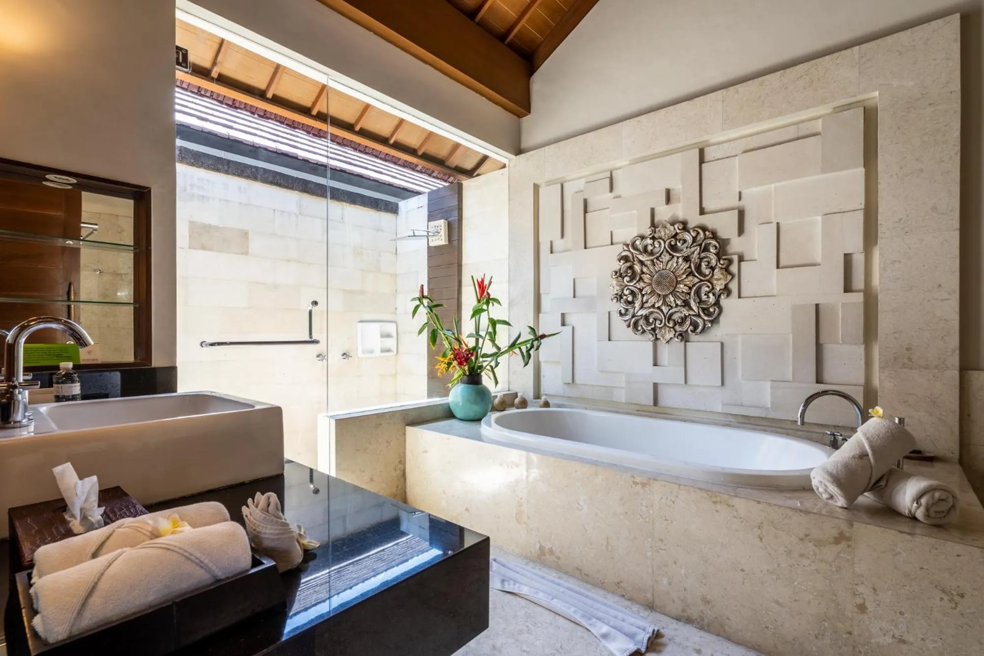 Bathroom in The Akasha Seminyak Bali Luxury Villas