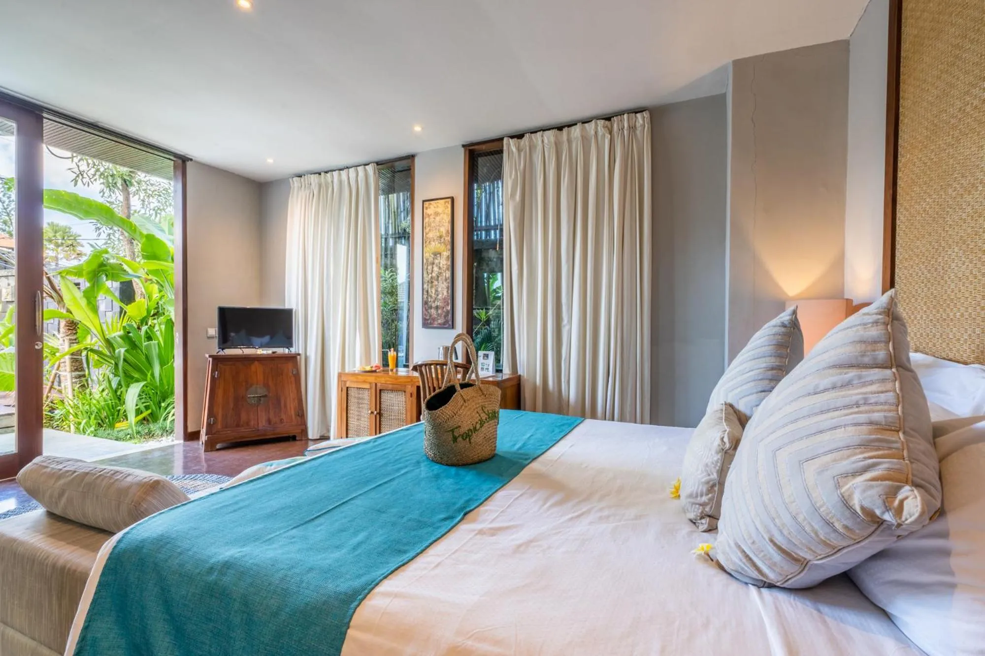 Garden, Bed in The Akasha Seminyak Bali Luxury Villas