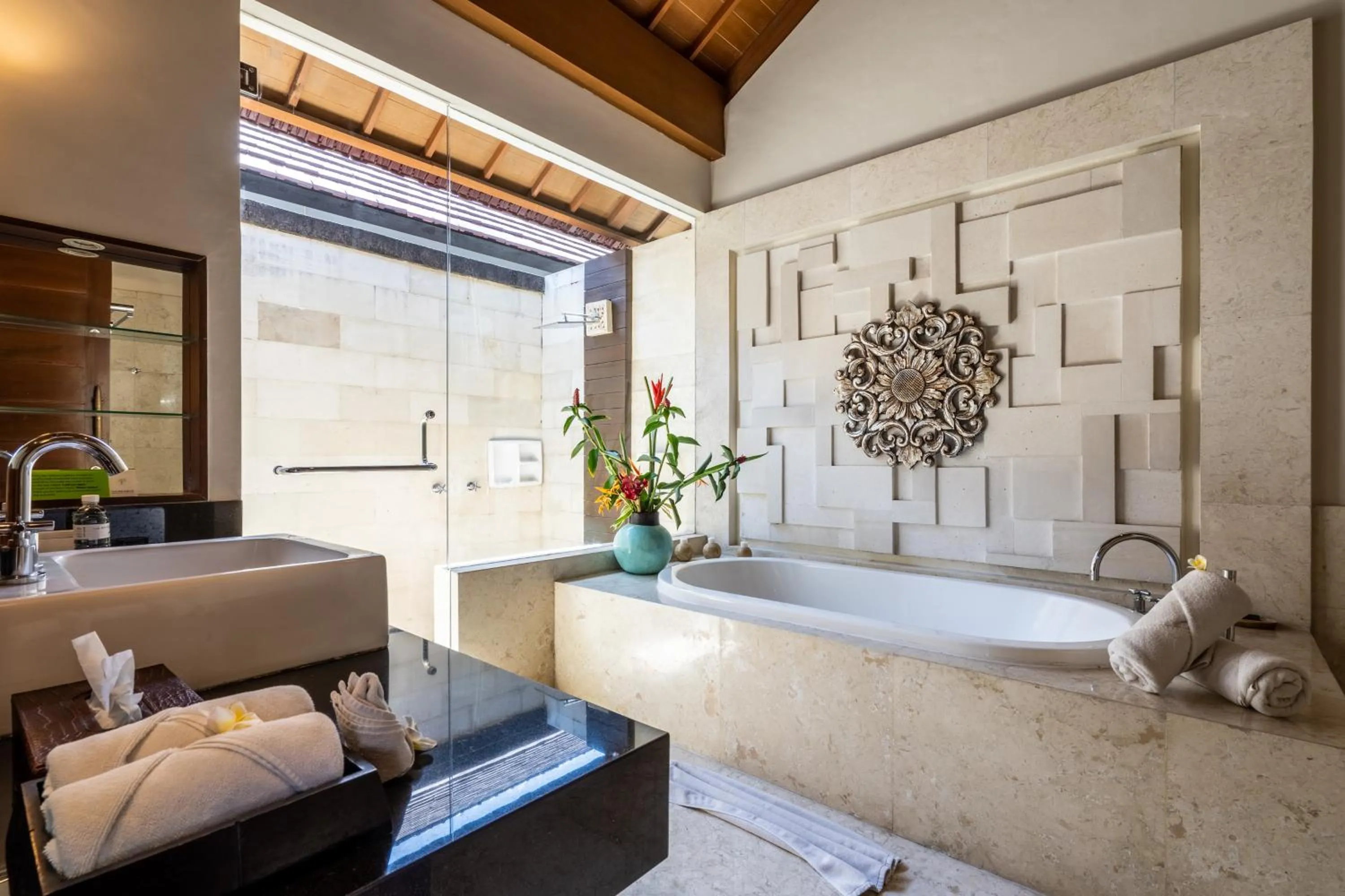 Bathroom in The Akasha Seminyak Bali Luxury Villas