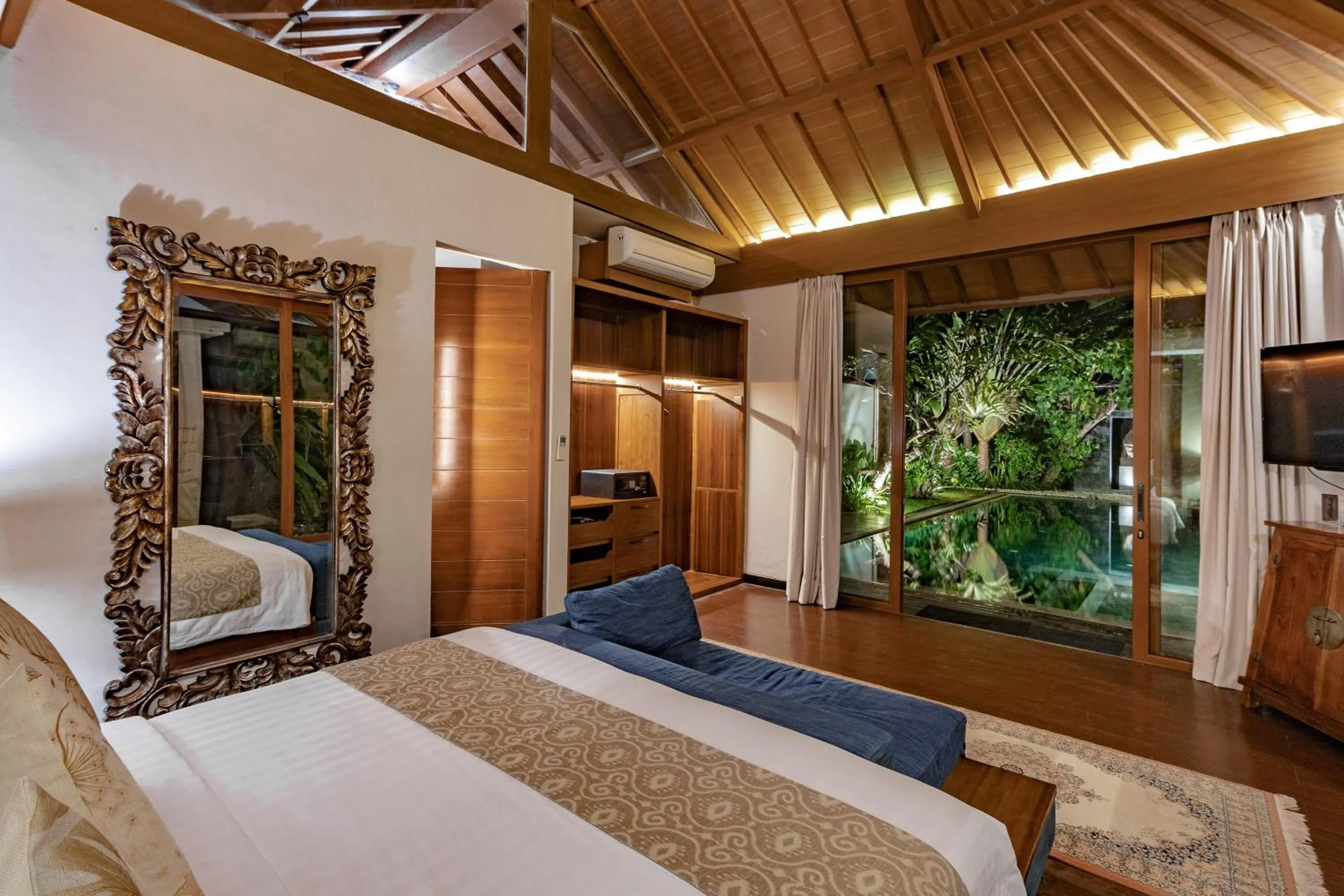 Bed in The Akasha Seminyak Bali Luxury Villas