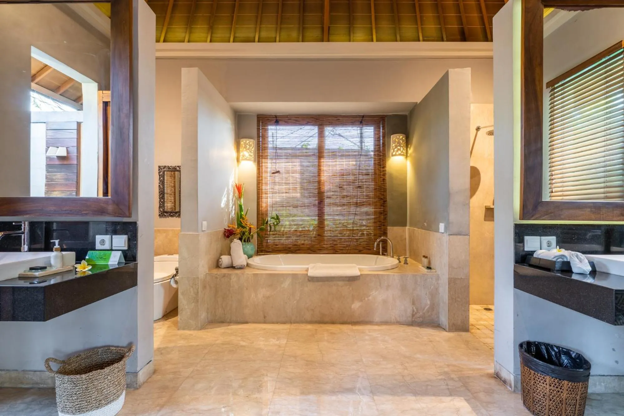 Bathroom, Bed in The Akasha Seminyak Bali Luxury Villas