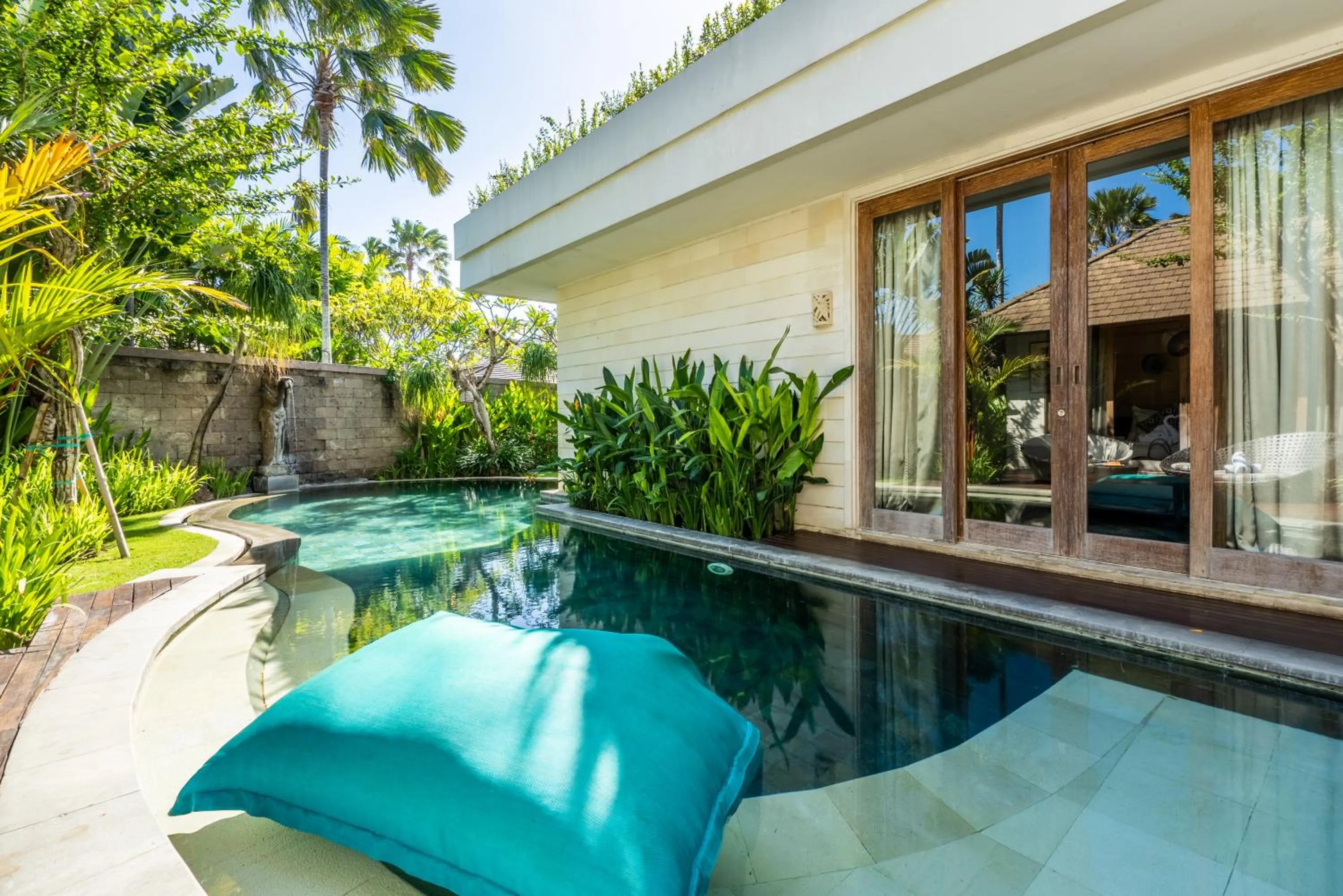 Swimming pool in The Akasha Seminyak Bali Luxury Villas