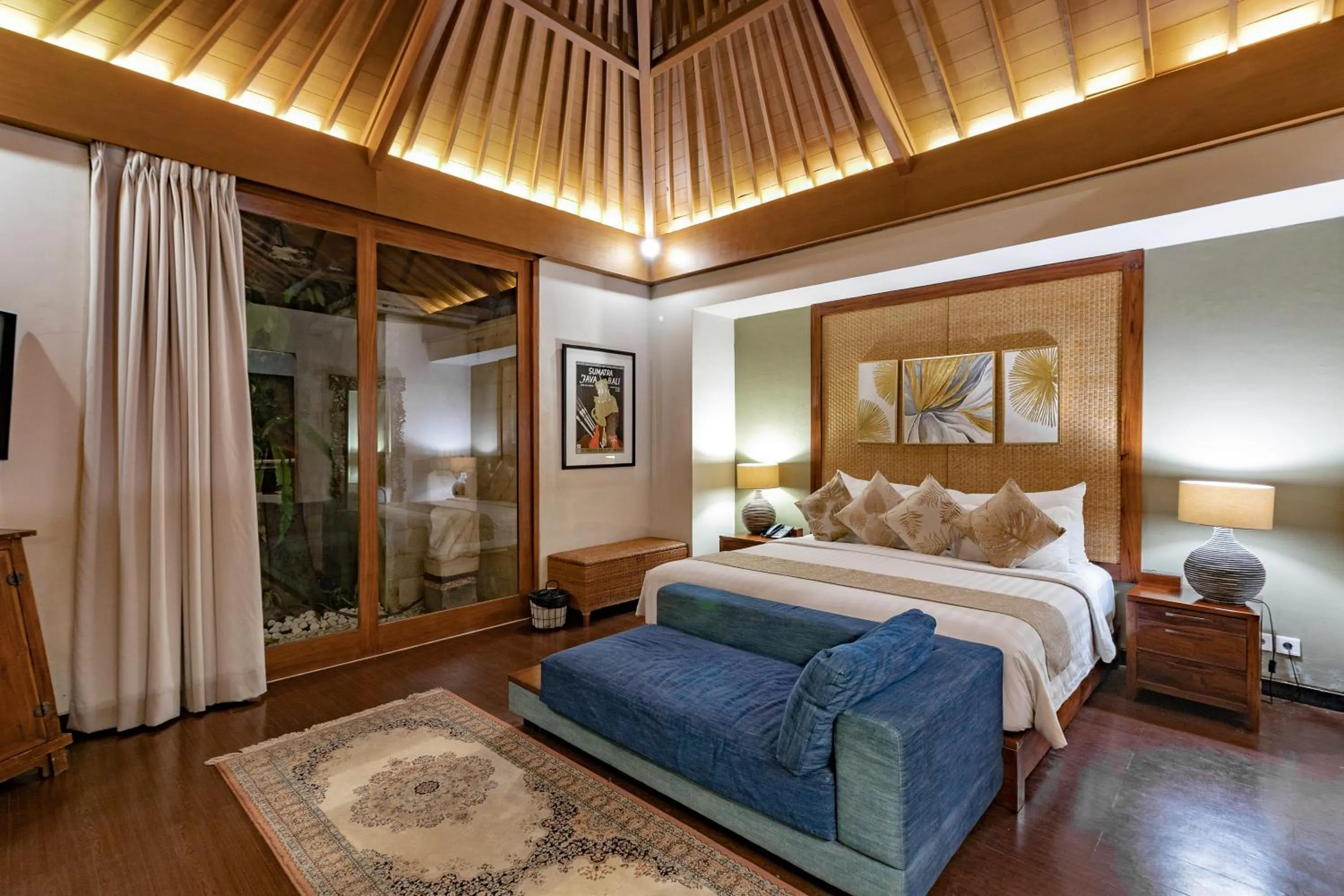 Bed in The Akasha Seminyak Bali Luxury Villas