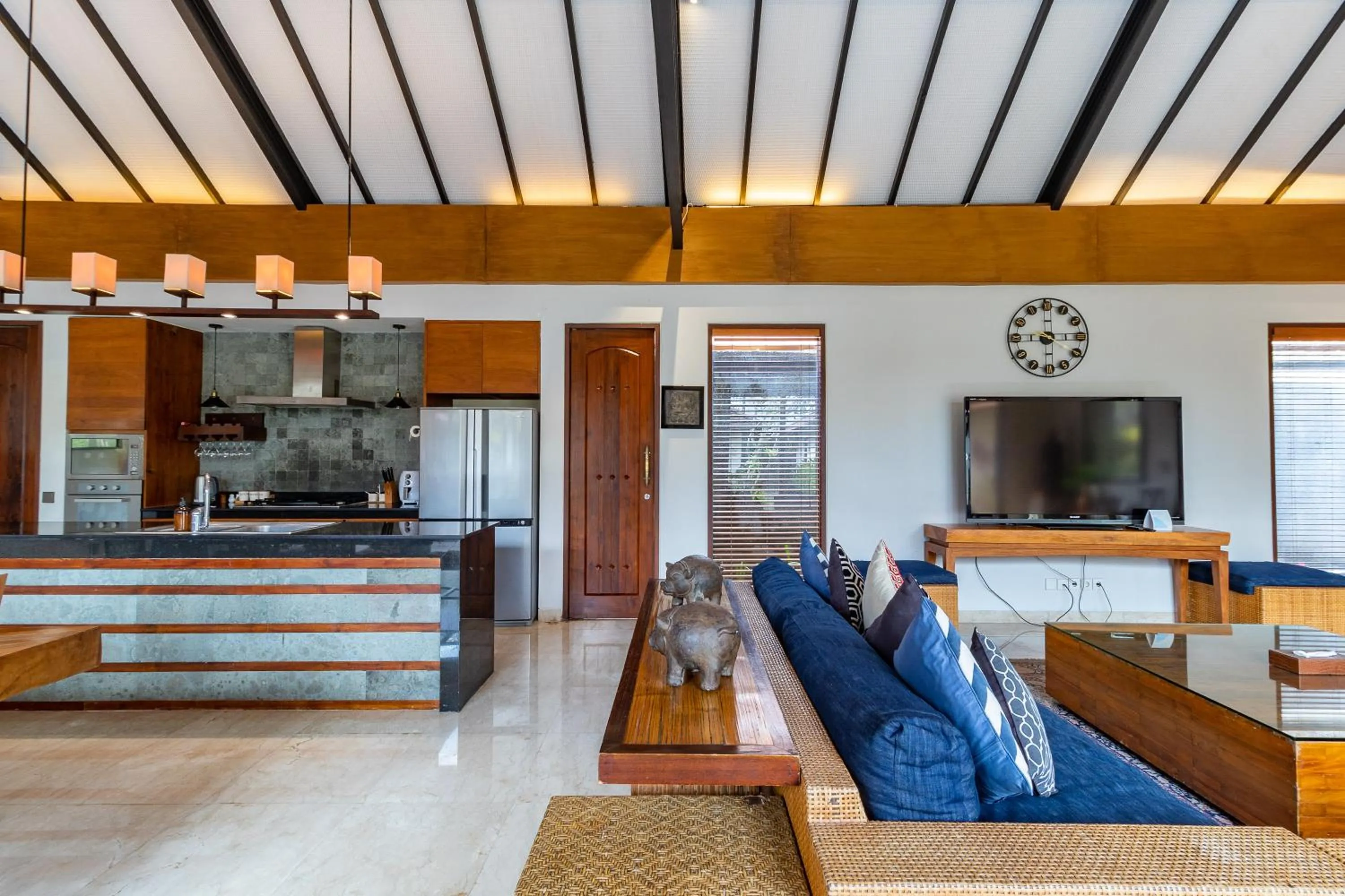 TV and multimedia in The Akasha Seminyak Bali Luxury Villas