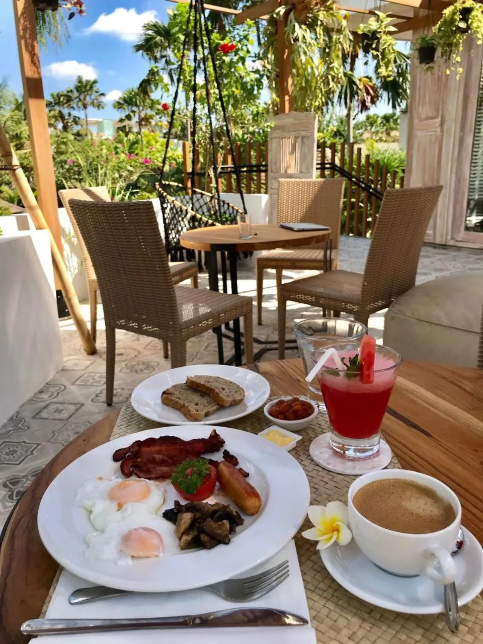 Decorative detail in The Akasha Seminyak Bali Luxury Villas