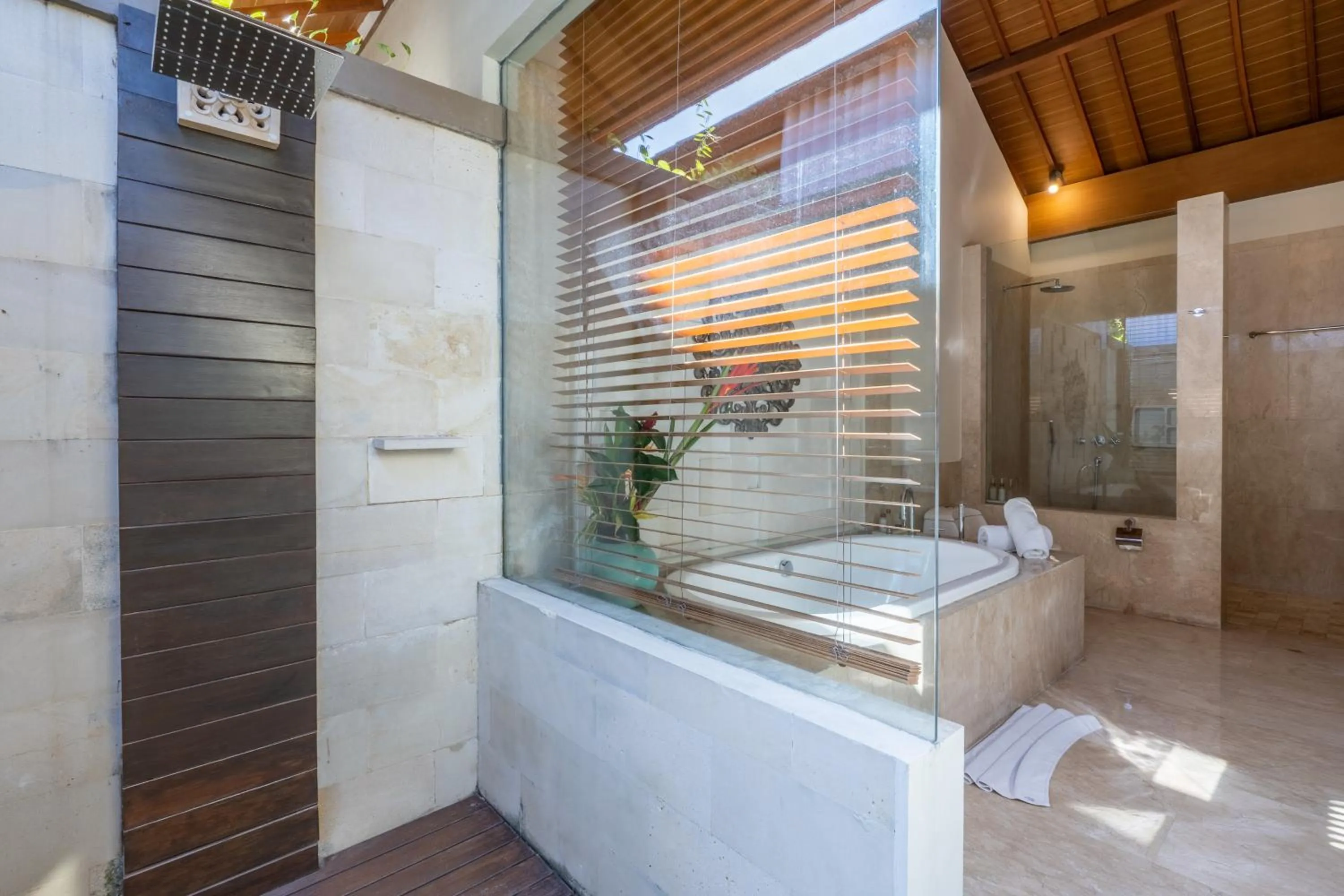 Bathroom in The Akasha Seminyak Bali Luxury Villas